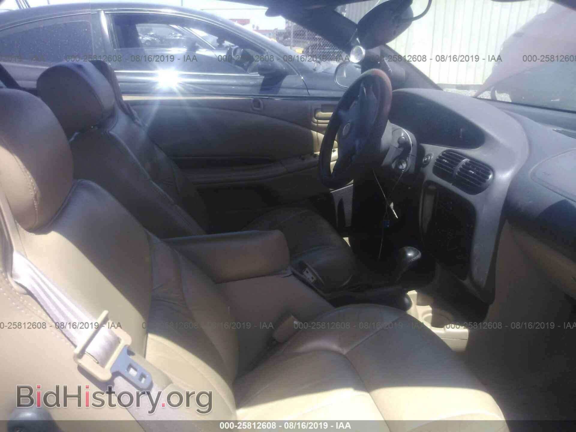 2000 CHRYSLER SEBRING - VIN: 3C3EL55H7YT257085 - Фото 5