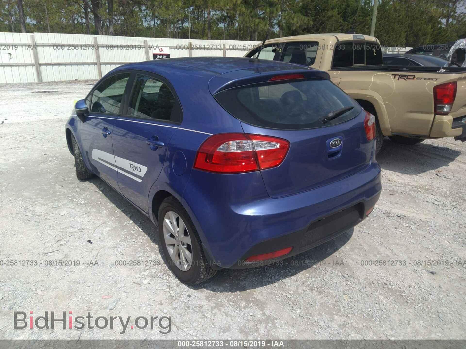2013 KIA RIO - VIN: KNADN5A31D6118986 - Photo 3