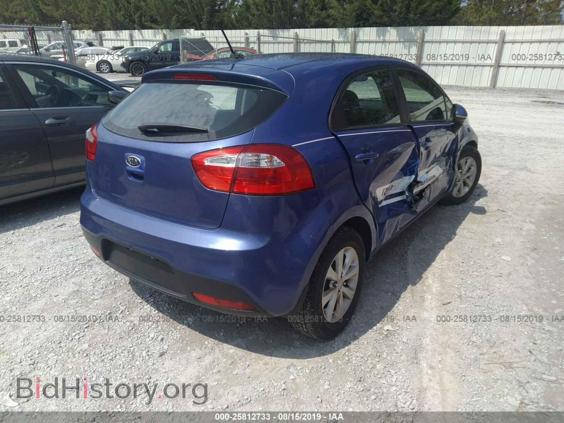 2013 KIA RIO - VIN: KNADN5A31D6118986 - Photo 4