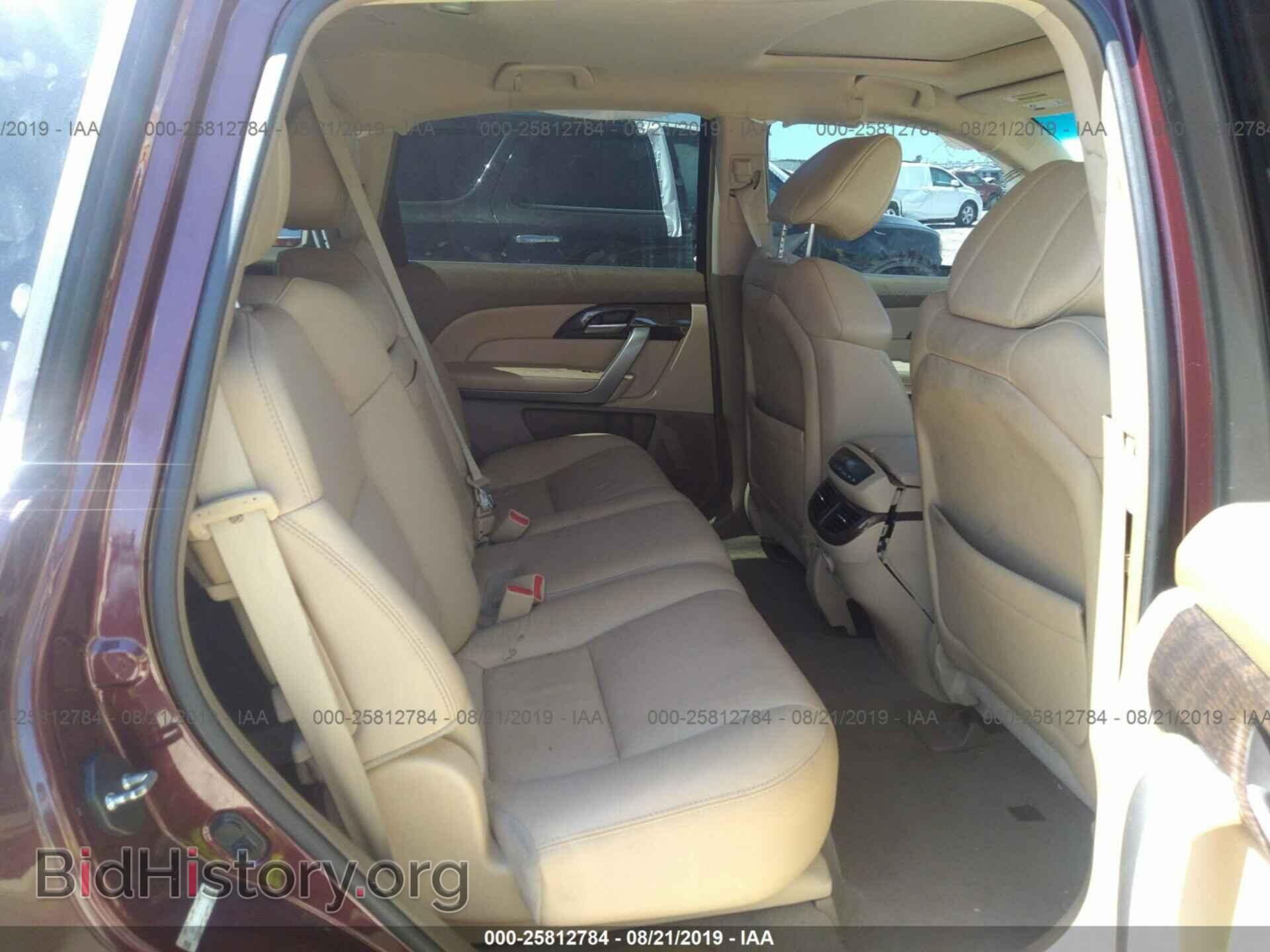 2012 ACURA MDX - VIN: 2HNYD2H36CH537242 - Фото 8
