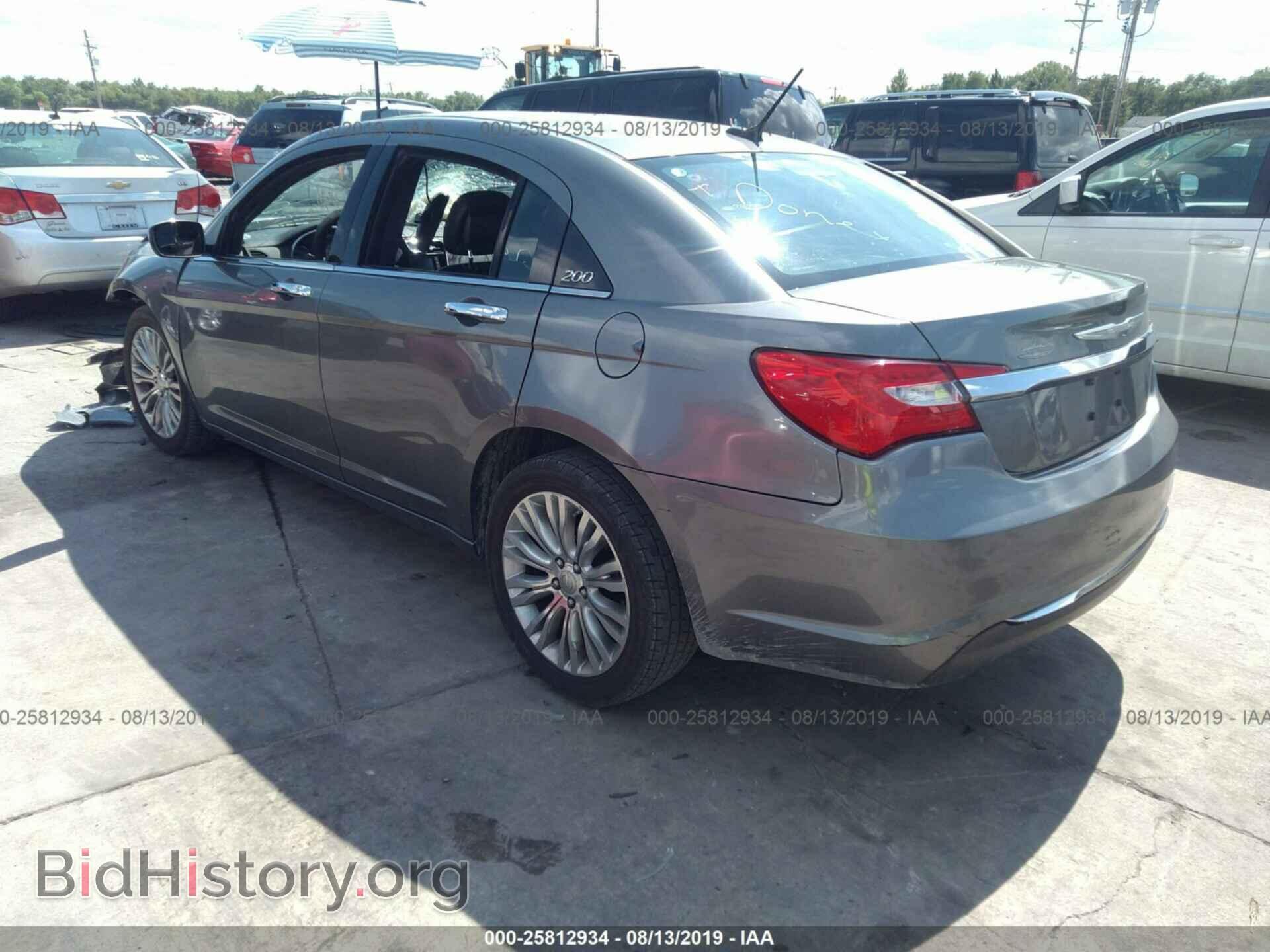 2012 CHRYSLER 200 - VIN: 1C3CCBCB6CN258032 - Фото 3