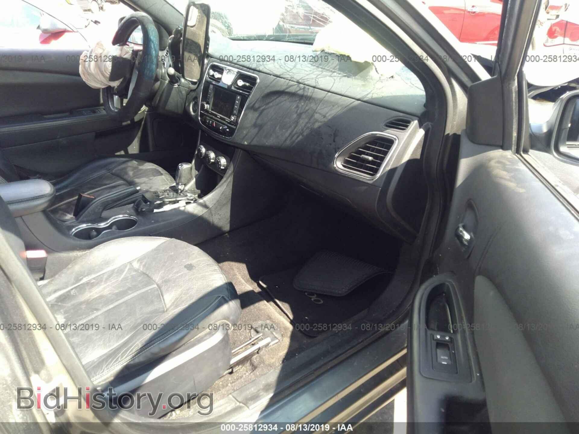 2012 CHRYSLER 200 - VIN: 1C3CCBCB6CN258032 - Фото 5
