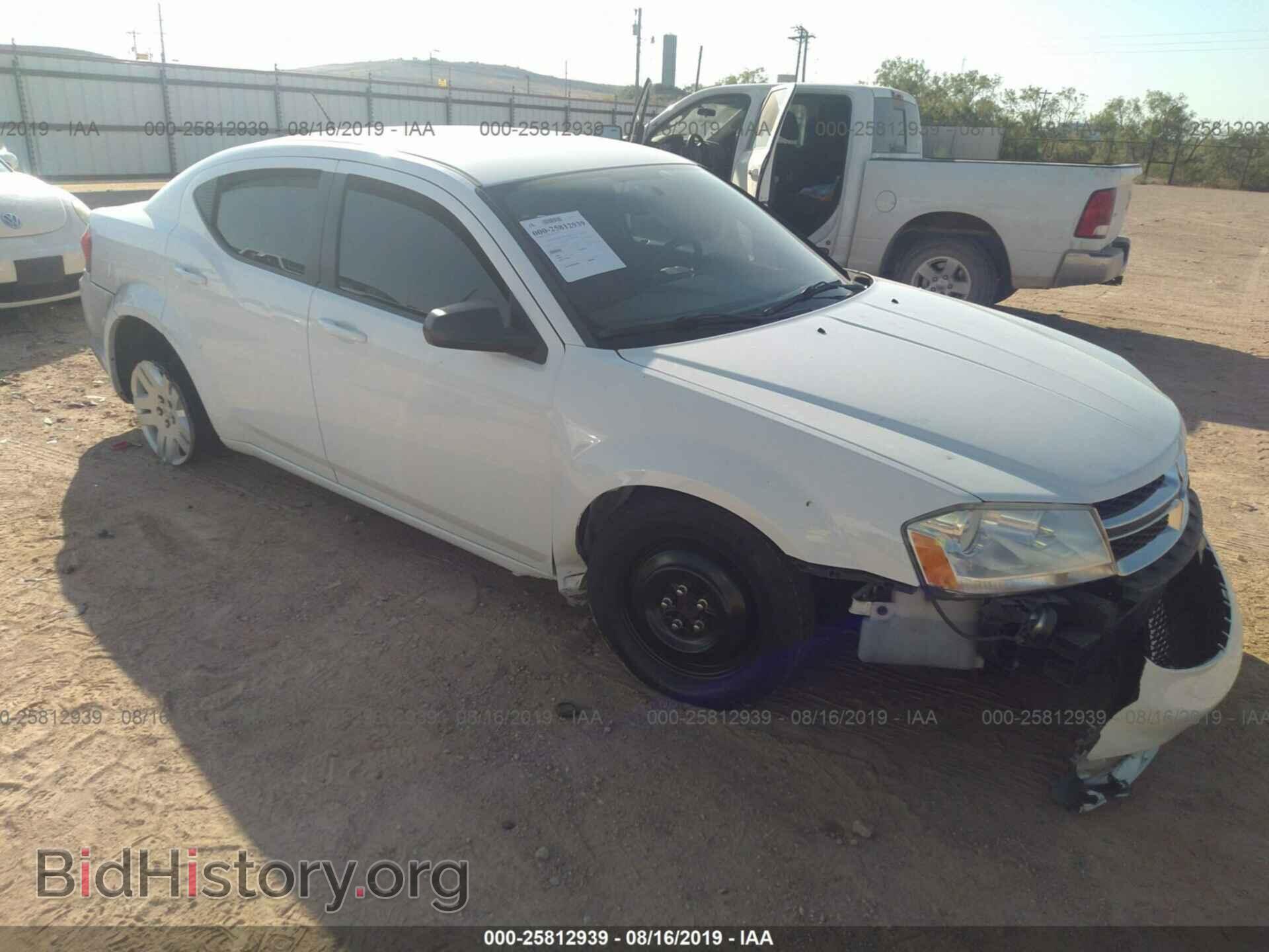 Photo 1C3CDZAB3DN541143 - DODGE AVENGER 2013