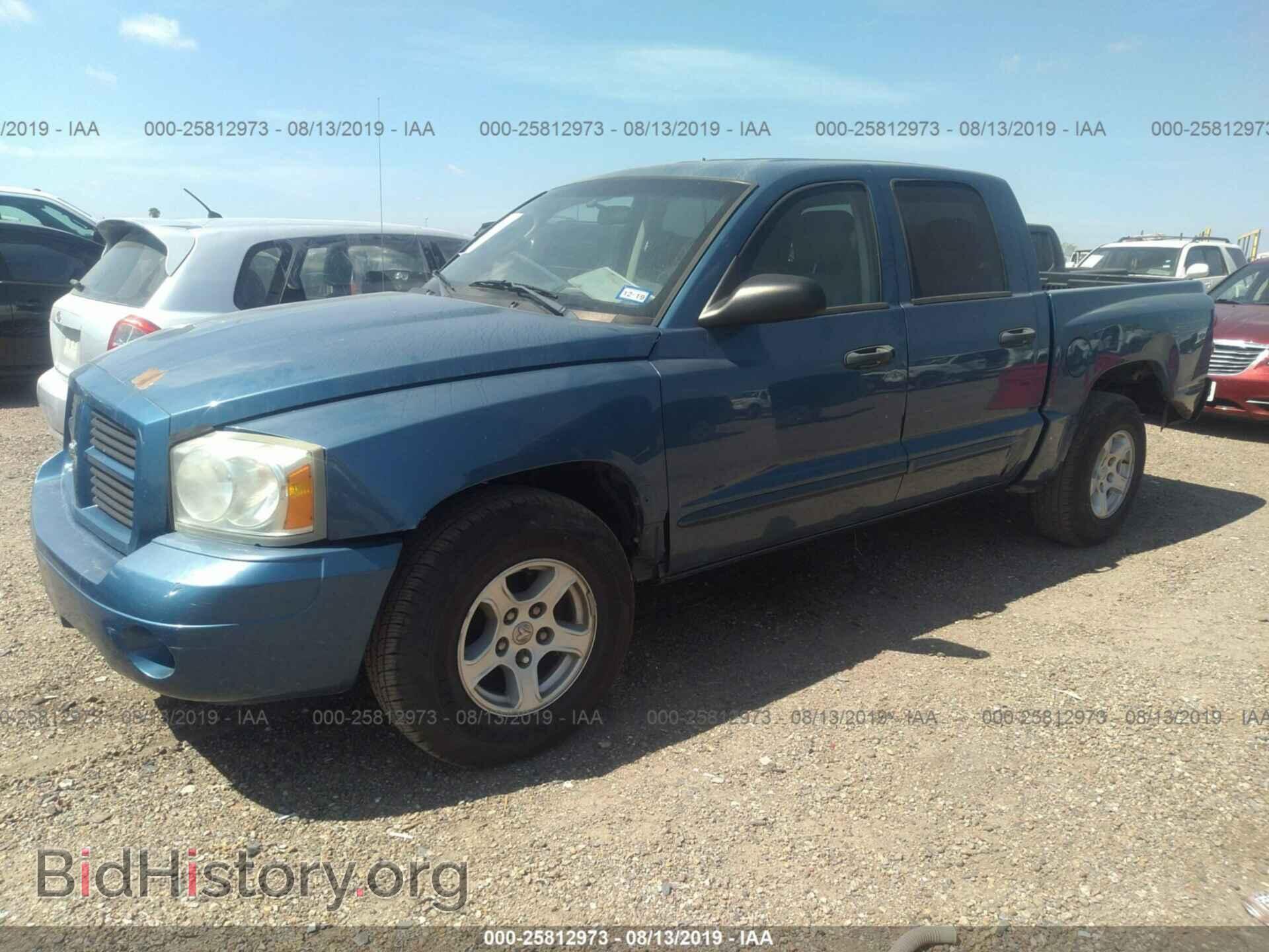 2006 DODGE DAKOTA - VIN: 1D7HE48N86S653741 - Фото 2
