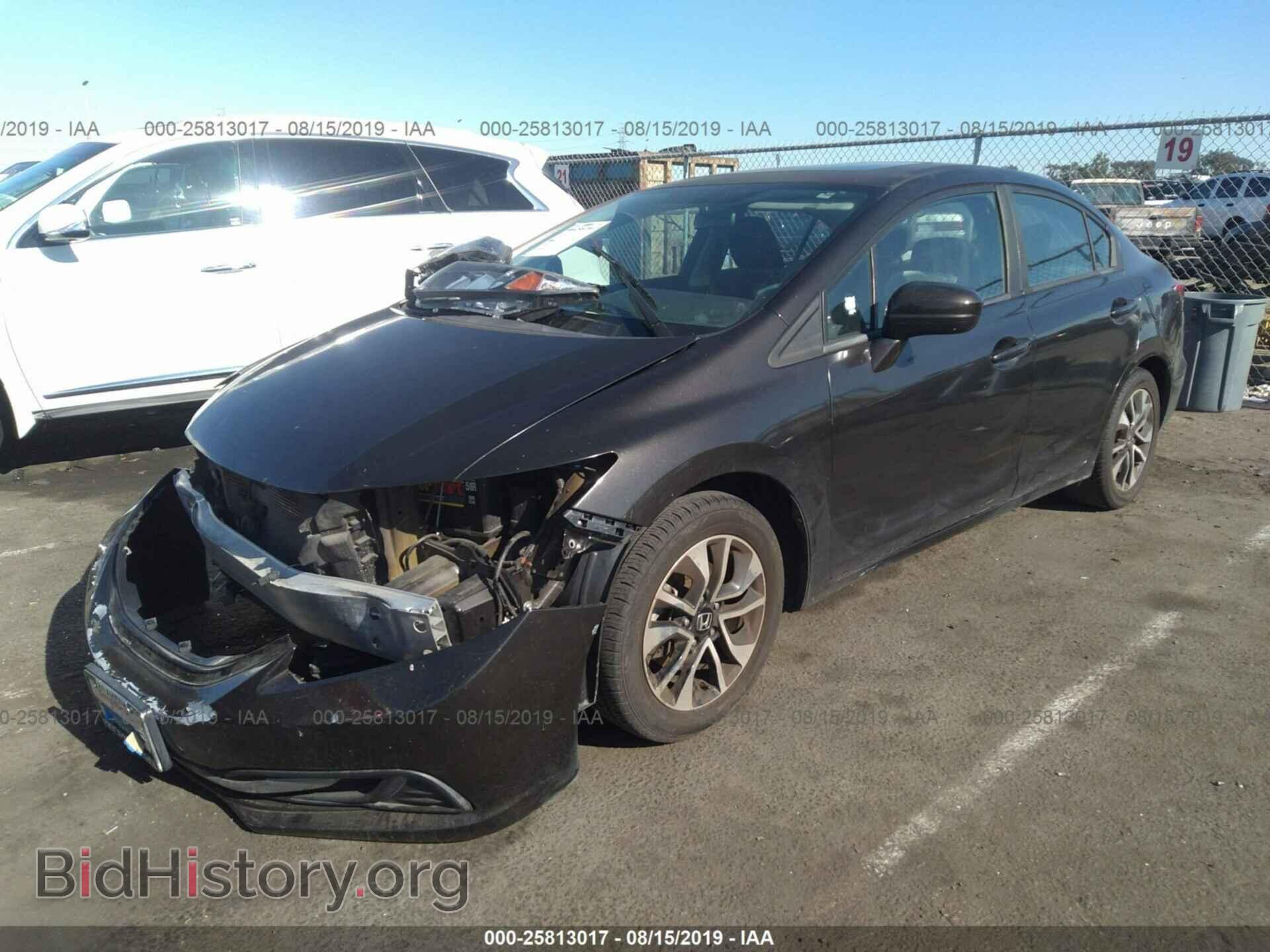 2014 HONDA CIVIC - VIN: 2HGFB2F81EH516403 - Photo 2