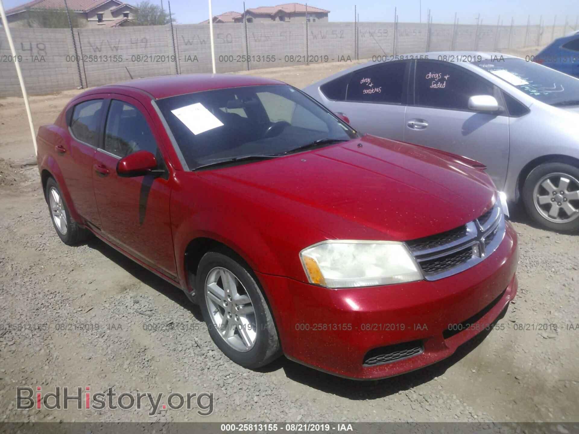 Photo 1C3CDZCB6CN194838 - DODGE AVENGER 2012
