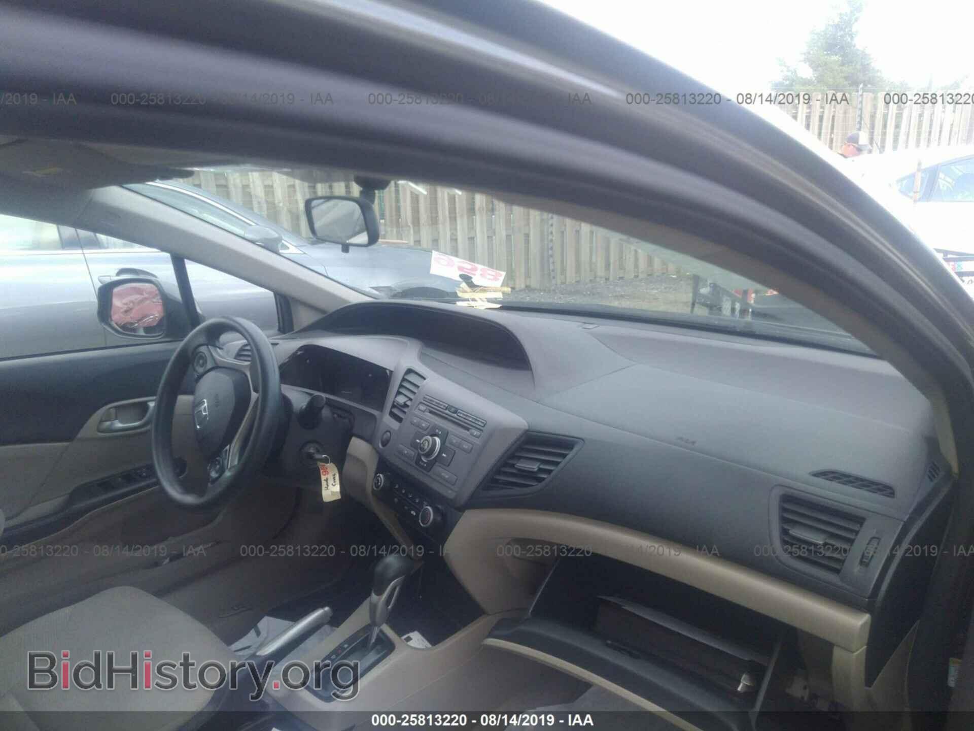 2012 HONDA CIVIC - VIN: 2HGFB2F55CH535247 - Фото 5