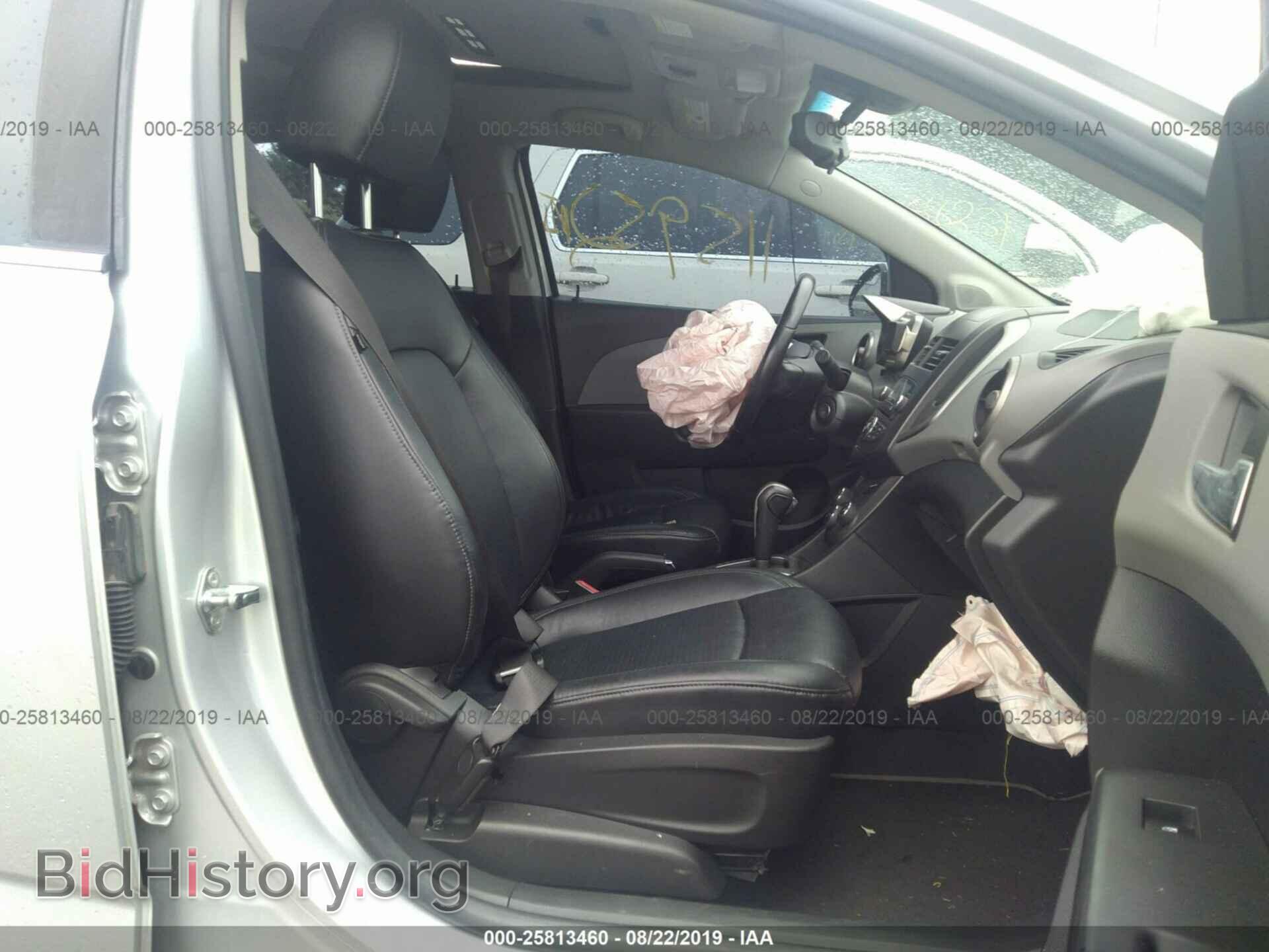 2012 CHEVROLET SONIC - VIN: 1G1JE6SH2C4103213 - Фото 5