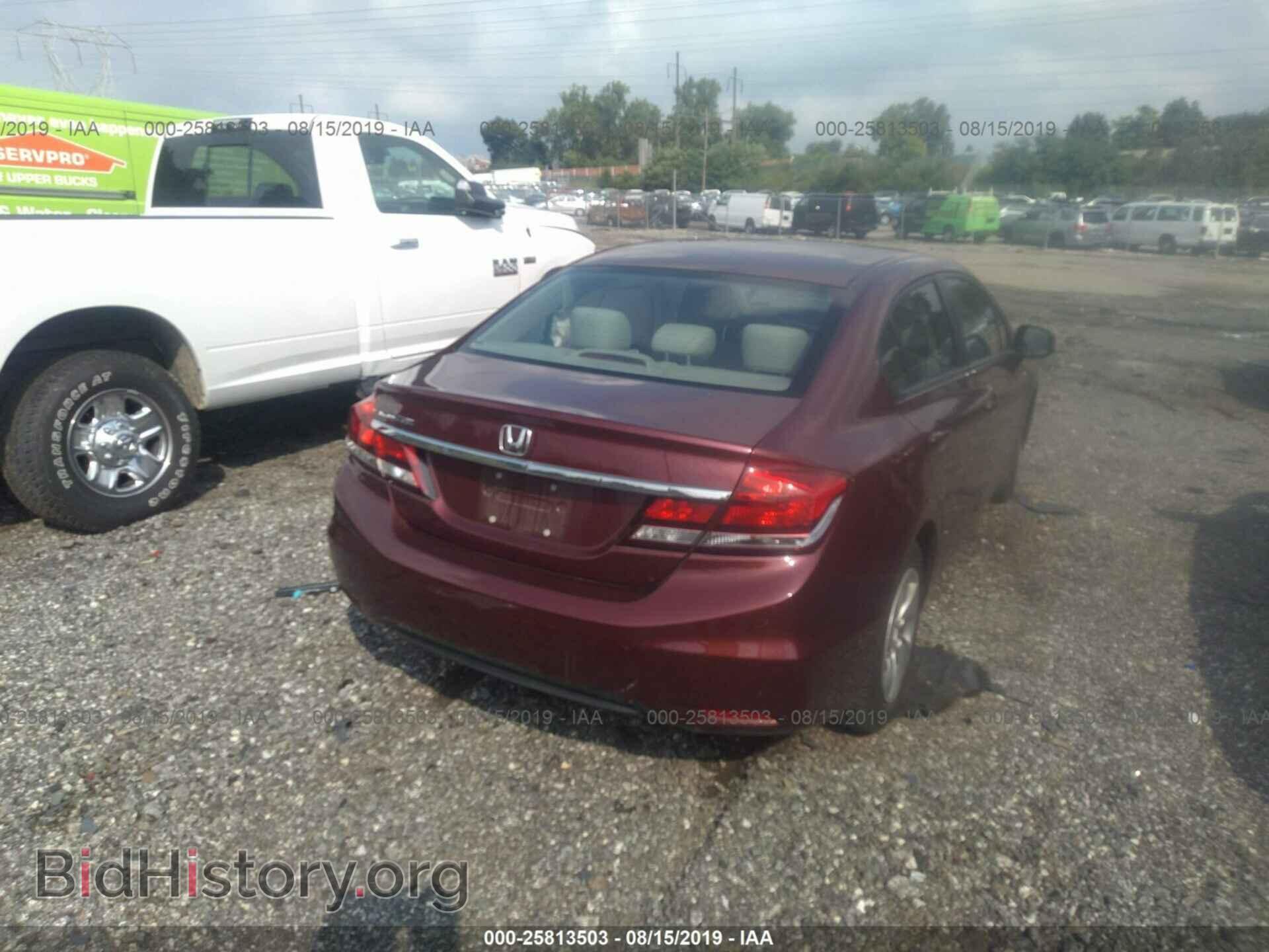 2013 HONDA CIVIC - VIN: 2HGFB2F58DH581477 - Фото 4