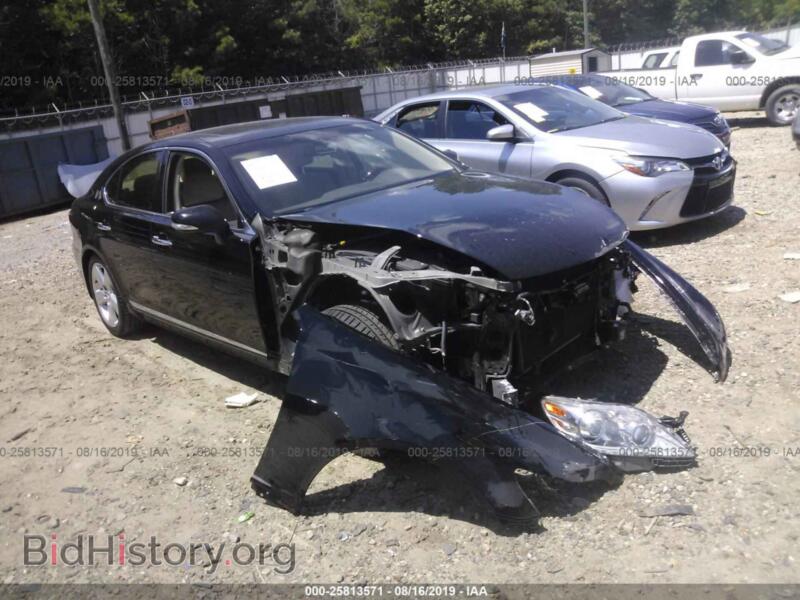 2010 Lexus LS 460 (VIN JTHBL5EF4A5101331) — photo 1 of 10, IAAI, damage: front end
