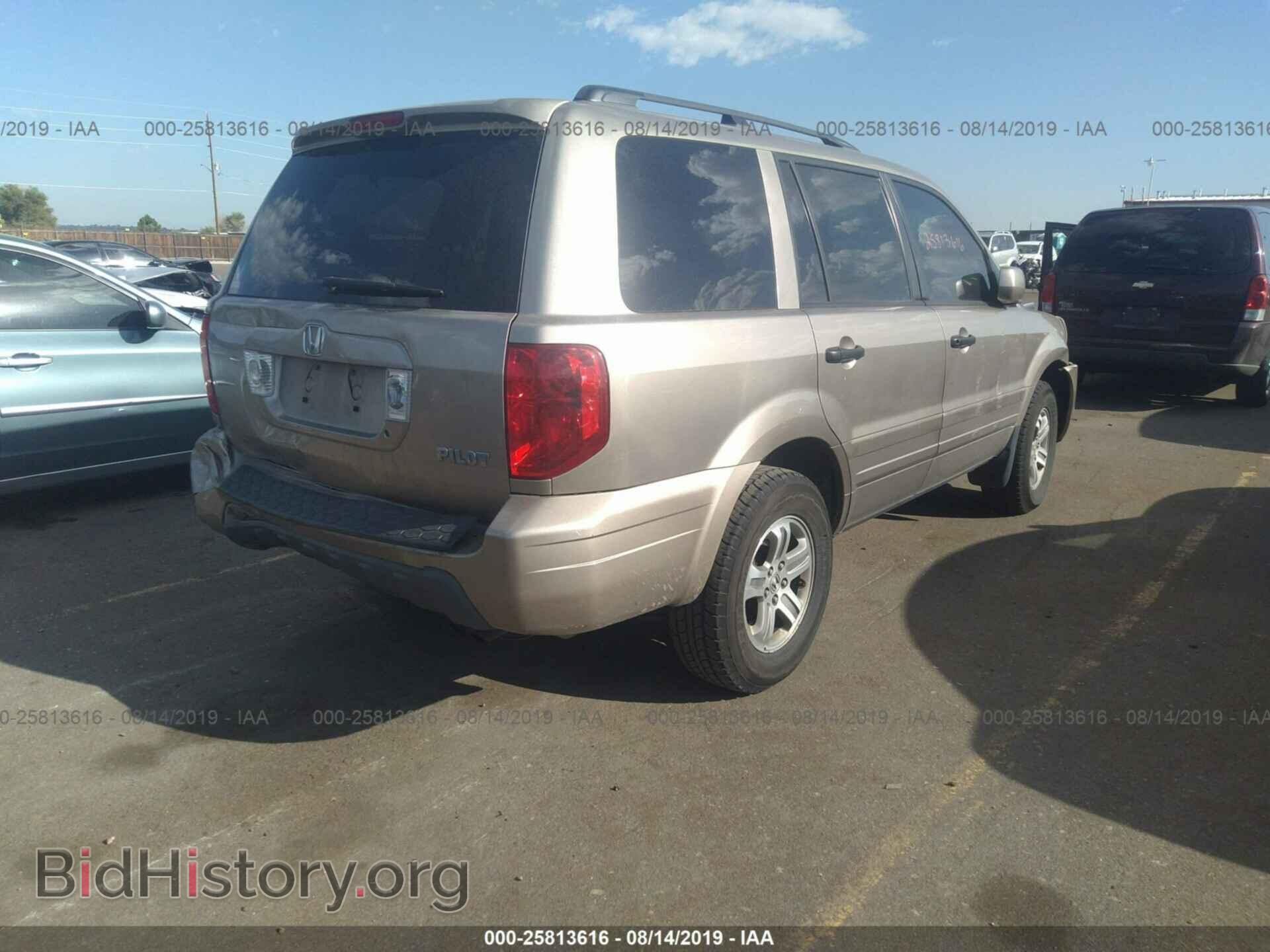 2005 HONDA PILOT - VIN: 5FNYF18445B041898 - Фото 4