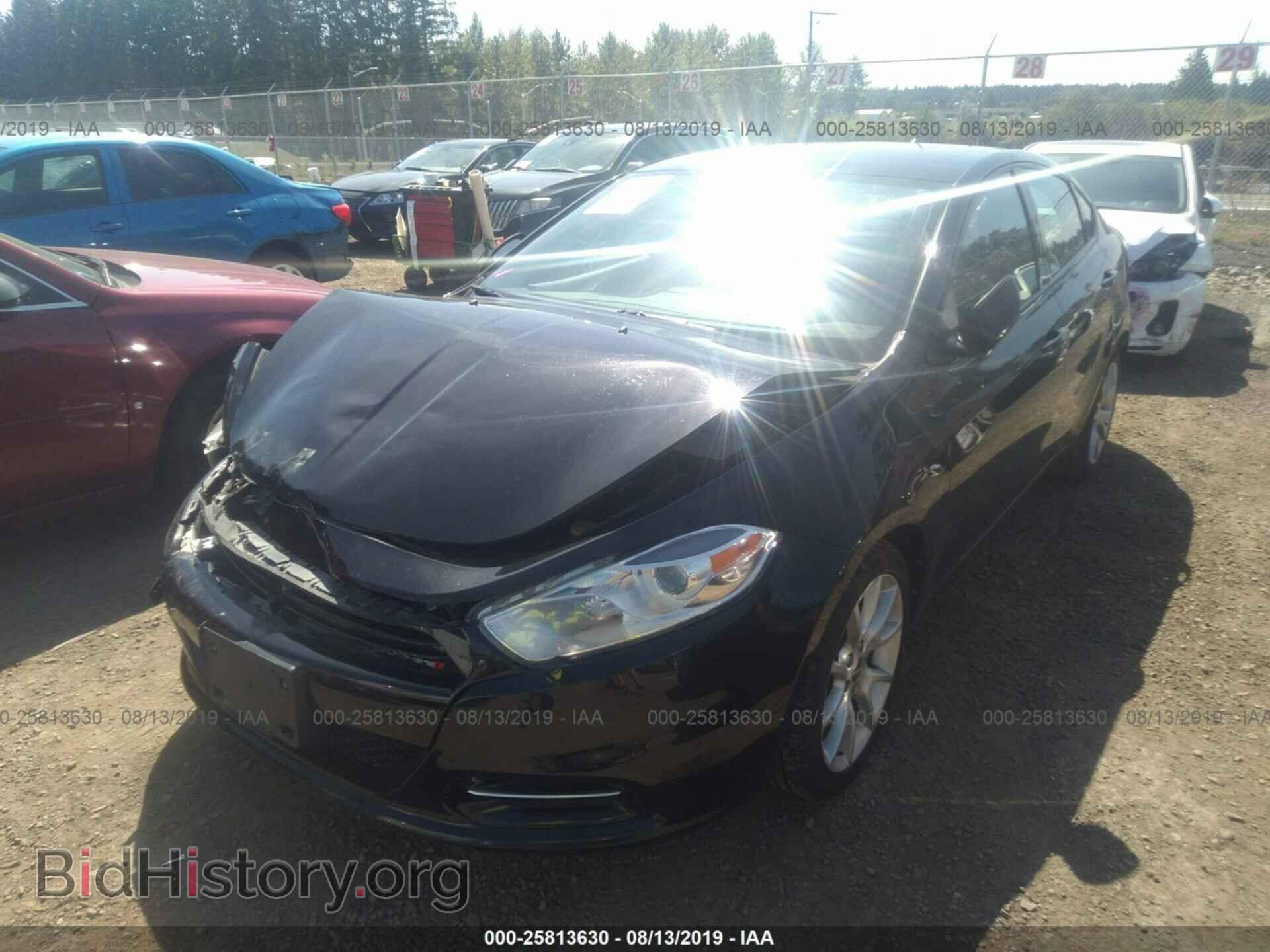 2013 DODGE DART - VIN: 1C3CDFBA8DD241740 - Фото 2