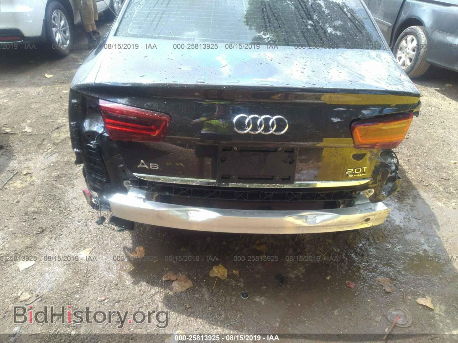 2016 AUDI A6 - VIN: WAUGFAFC7GN104175 - Фото 6