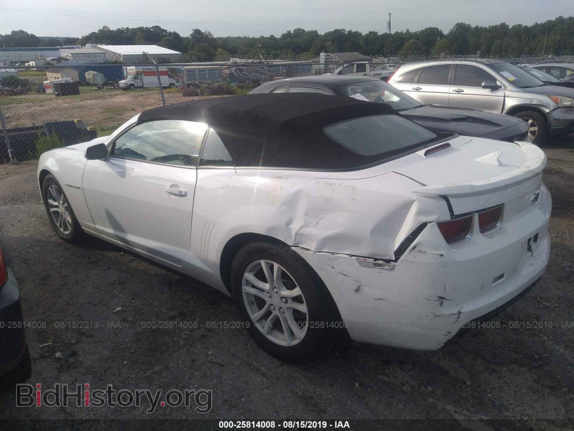 2013 CHEVROLET CAMARO - VIN: 2G1FB3D31D9241693 - Фото 3