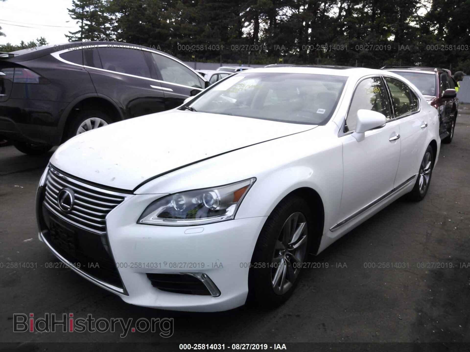 2014 LEXUS LS - VIN: JTHCL5EF7E5021631 - Фото 2