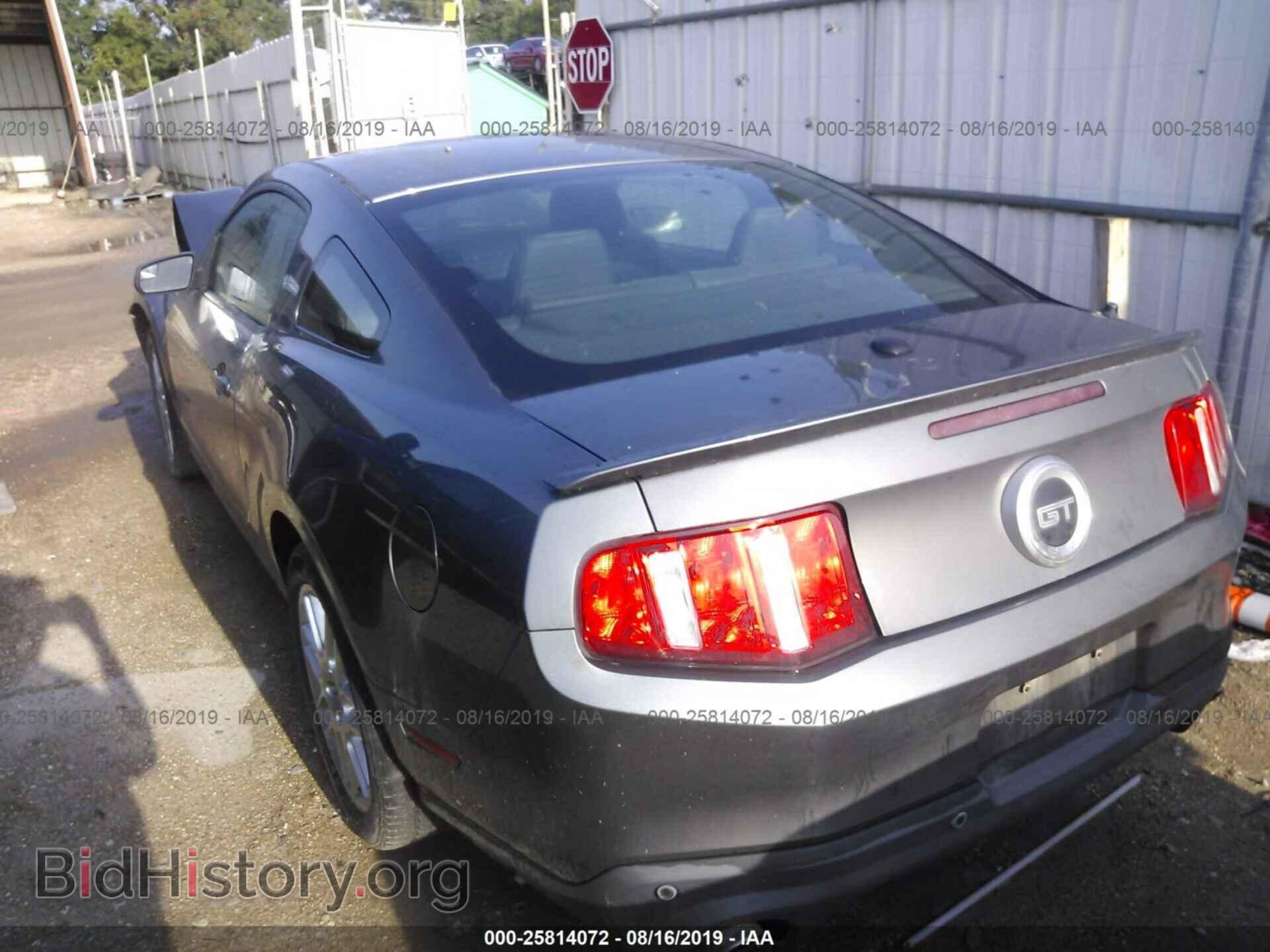 2012 FORD MUSTANG - VIN: 1ZVBP8CF9C5280539 - Фото 3