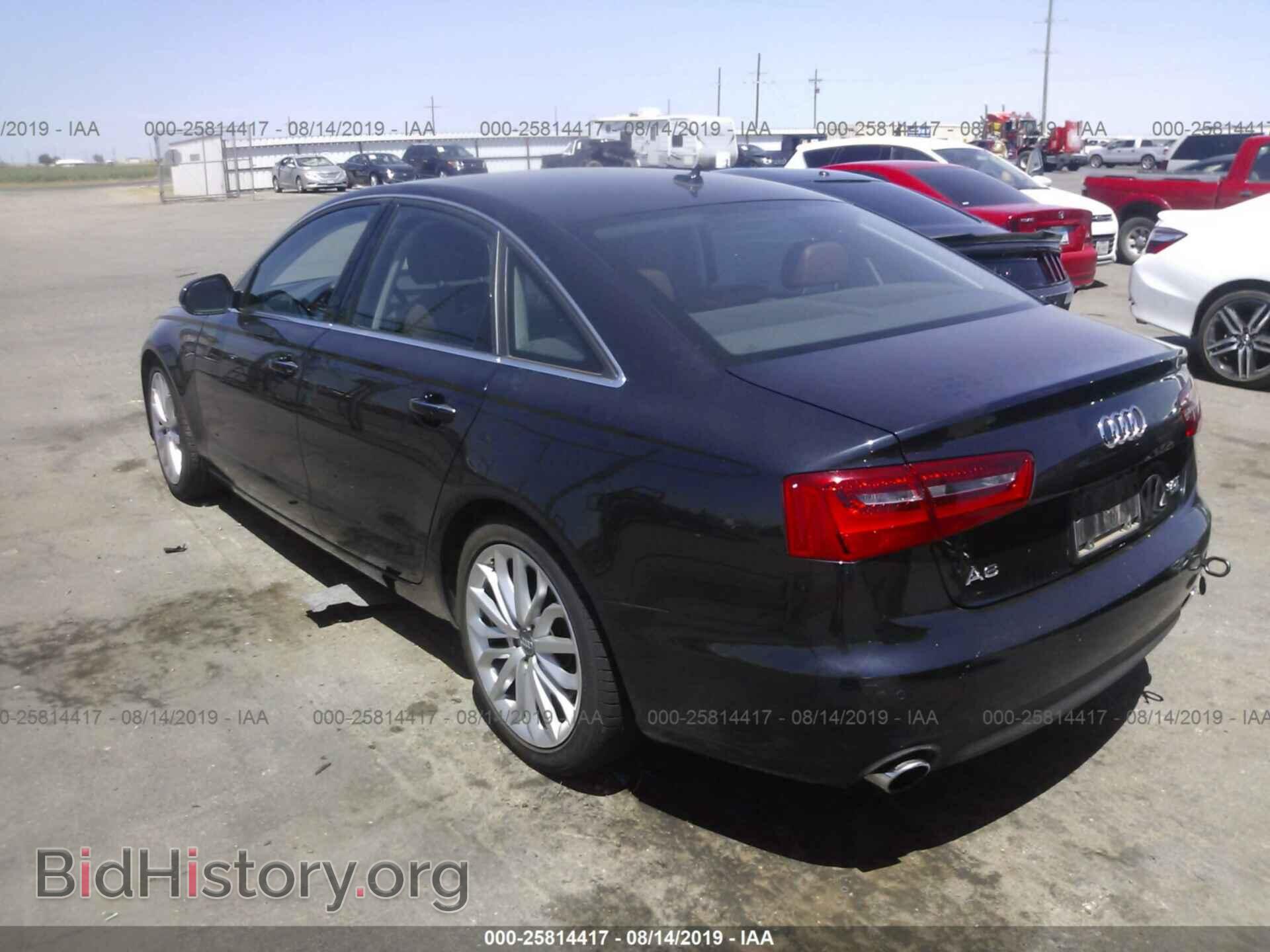 2013 AUDI A6 - VIN: WAUGGAFC5DN043031 - Фото 3