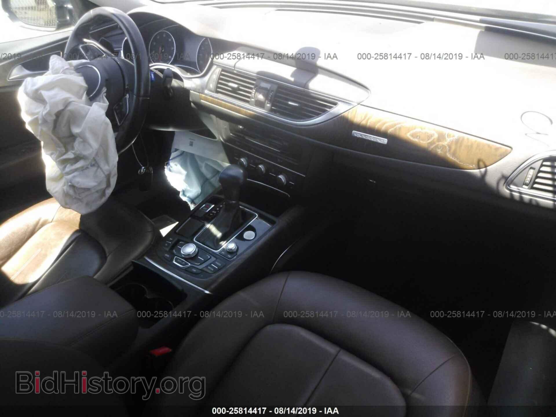 2013 AUDI A6 - VIN: WAUGGAFC5DN043031 - Фото 5