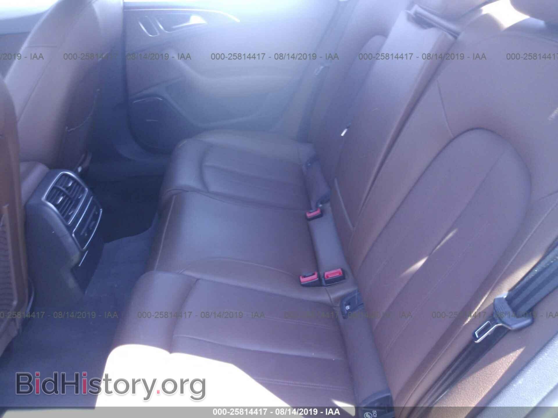 2013 AUDI A6 - VIN: WAUGGAFC5DN043031 - Фото 8