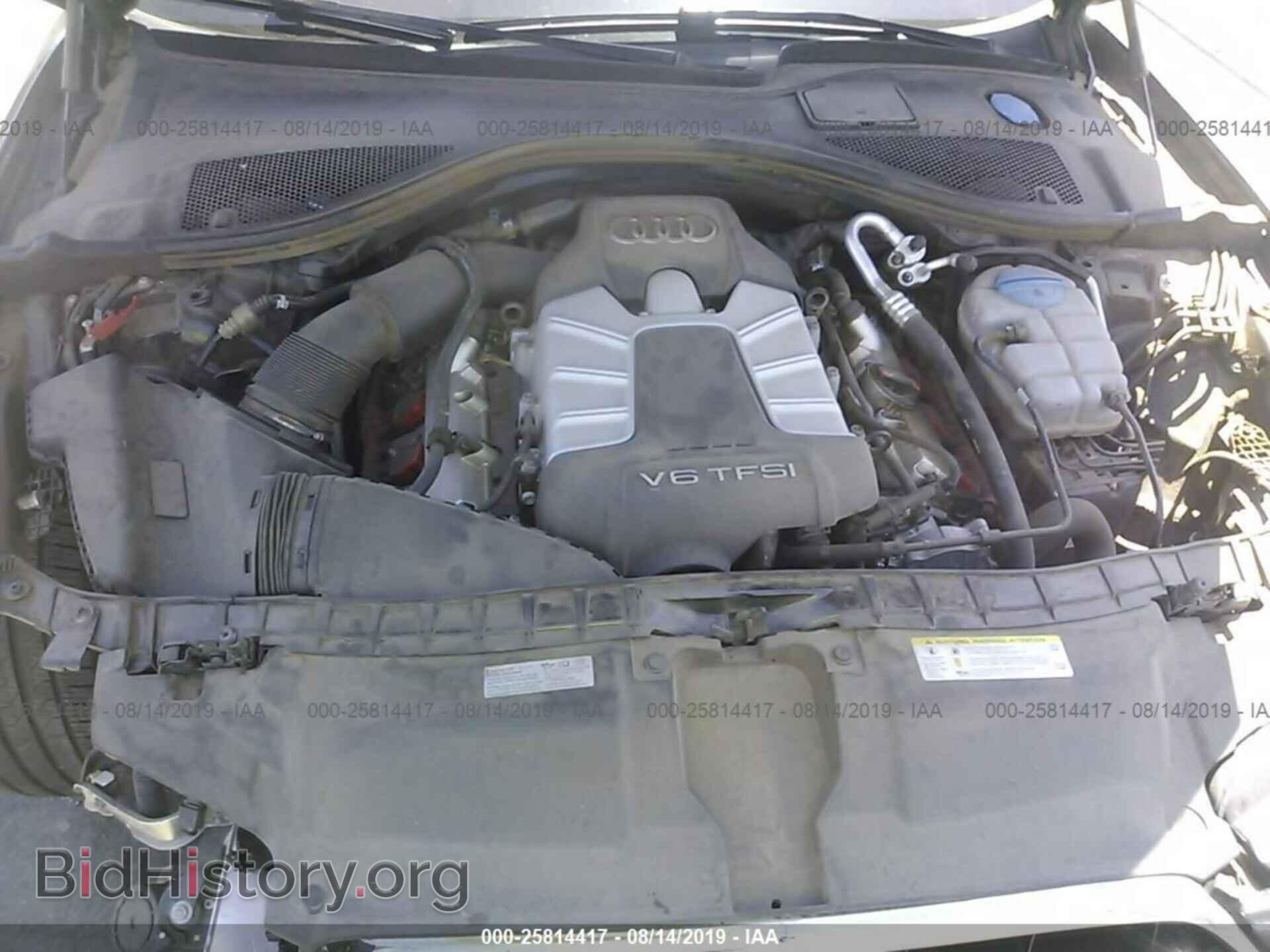 2013 AUDI A6 - VIN: WAUGGAFC5DN043031 - Фото 10
