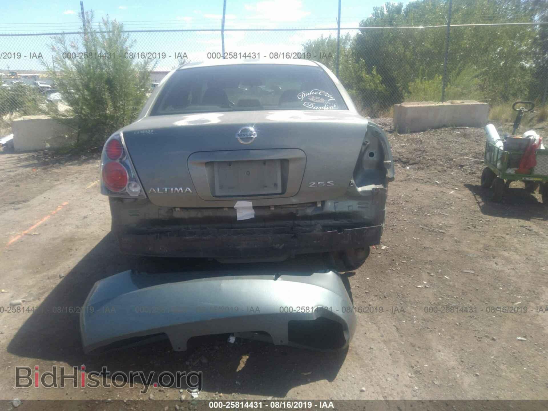 2005 NISSAN ALTIMA - VIN: 1N4AL11D35C376027 - Фото 6