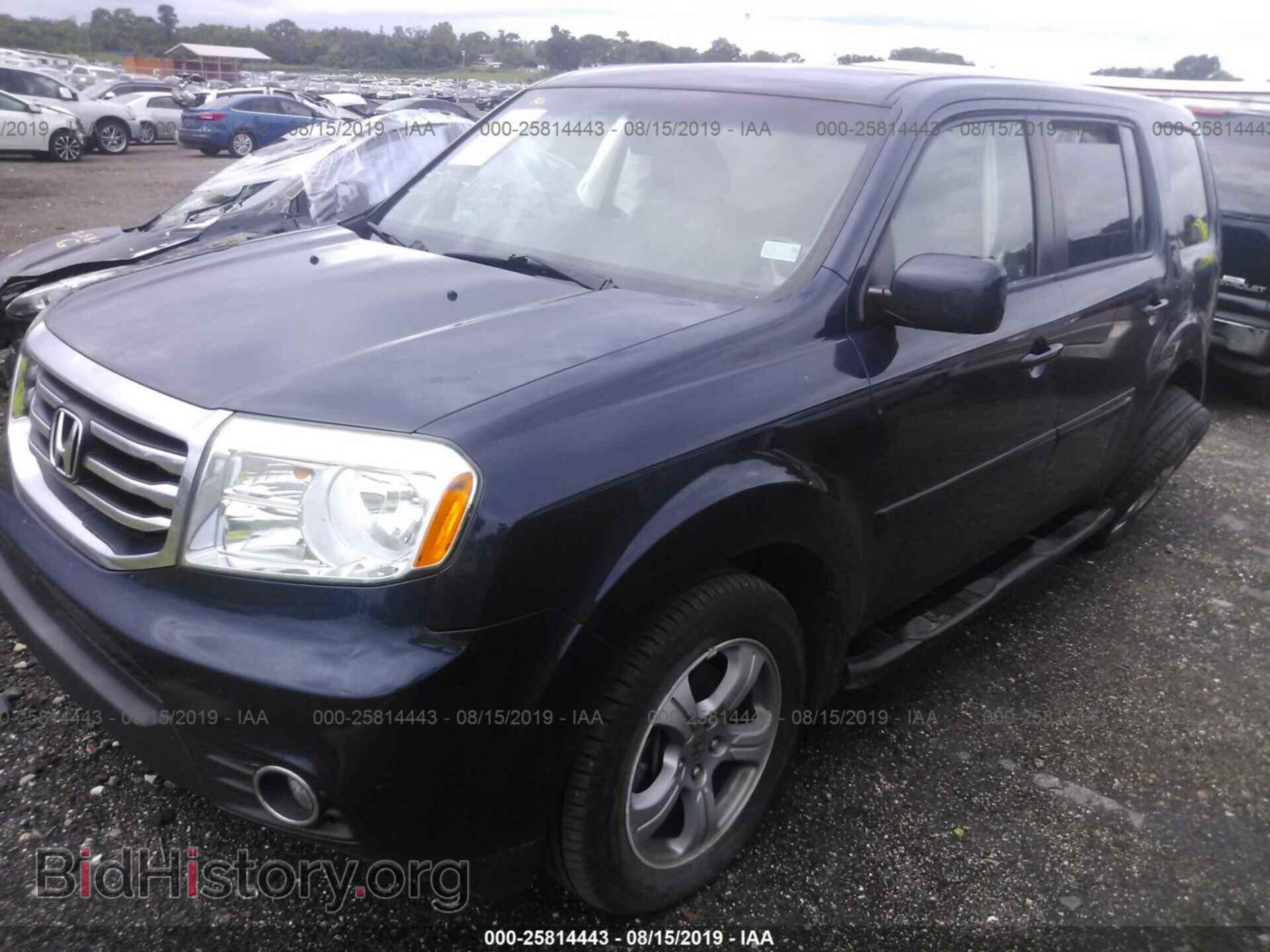 2012 HONDA PILOT - VIN: 5FNYF3H54CB039862 - Фото 2