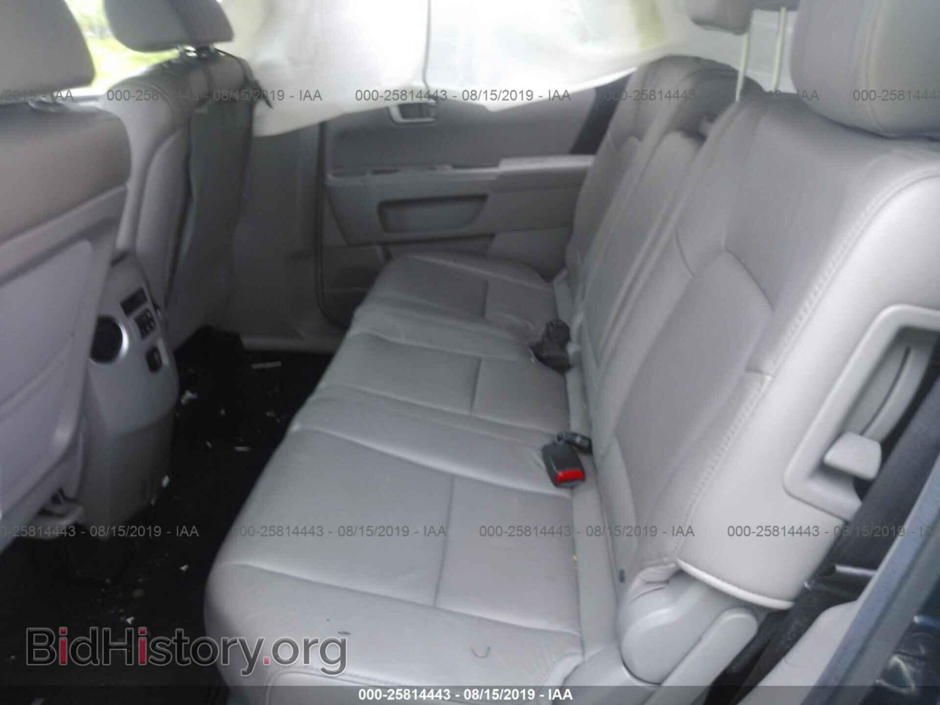2012 HONDA PILOT - VIN: 5FNYF3H54CB039862 - Фото 8