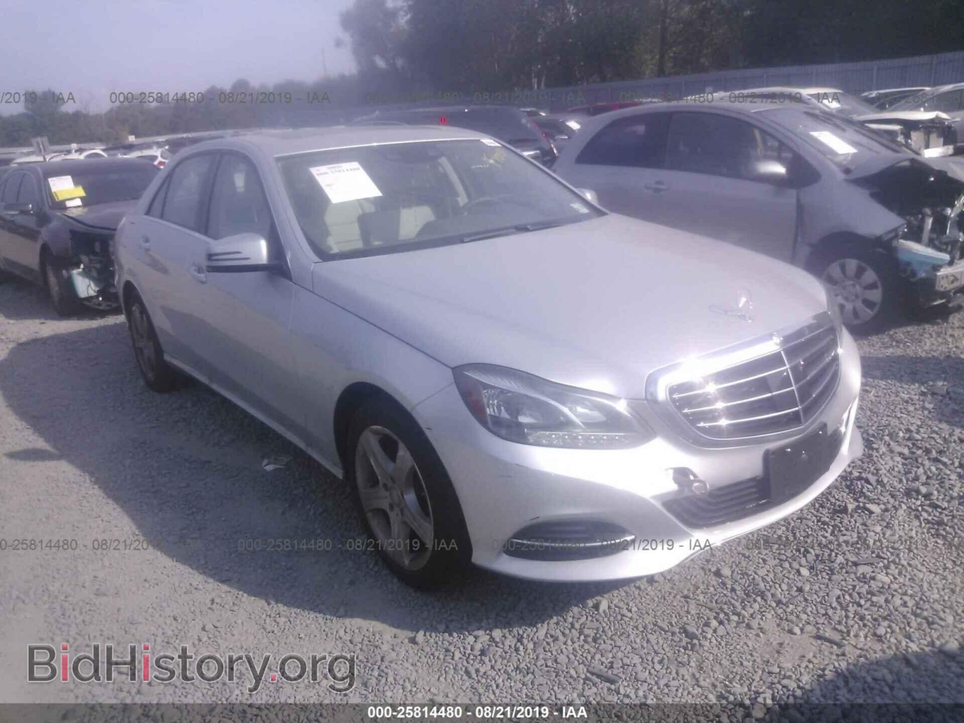 Photo WDDHF8JB7EB029559 - MERCEDES-BENZ E 2014