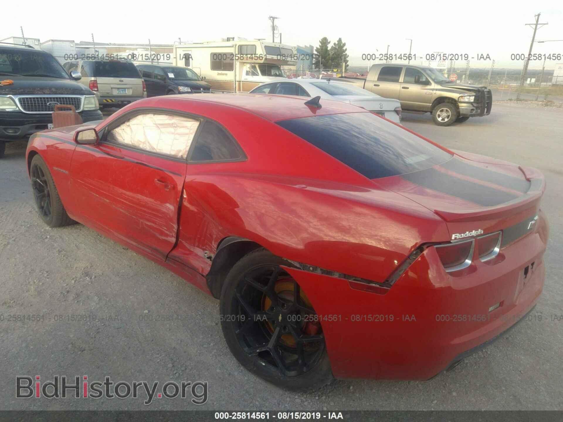 2012 CHEVROLET CAMARO - VIN: 2G1FB1E37C9164426 - Фото 3