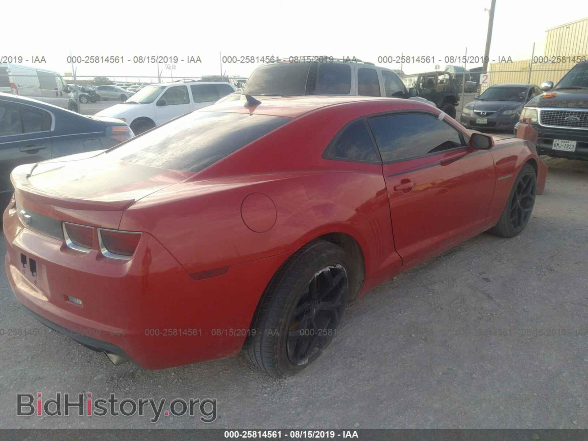 2012 CHEVROLET CAMARO - VIN: 2G1FB1E37C9164426 - Фото 4