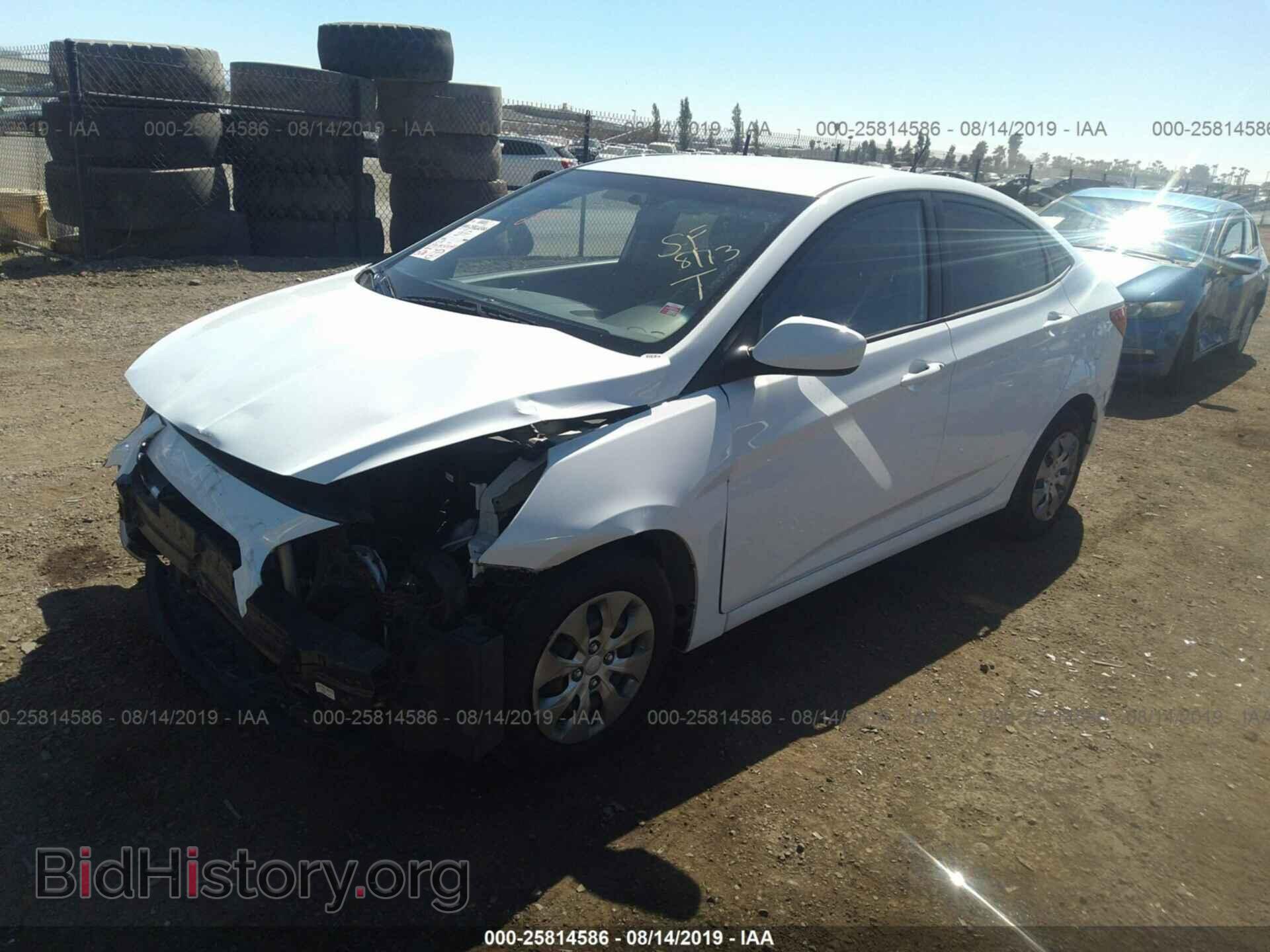 2016 HYUNDAI ACCENT - VIN: KMHCT4AE5GU034486 - Фото 2