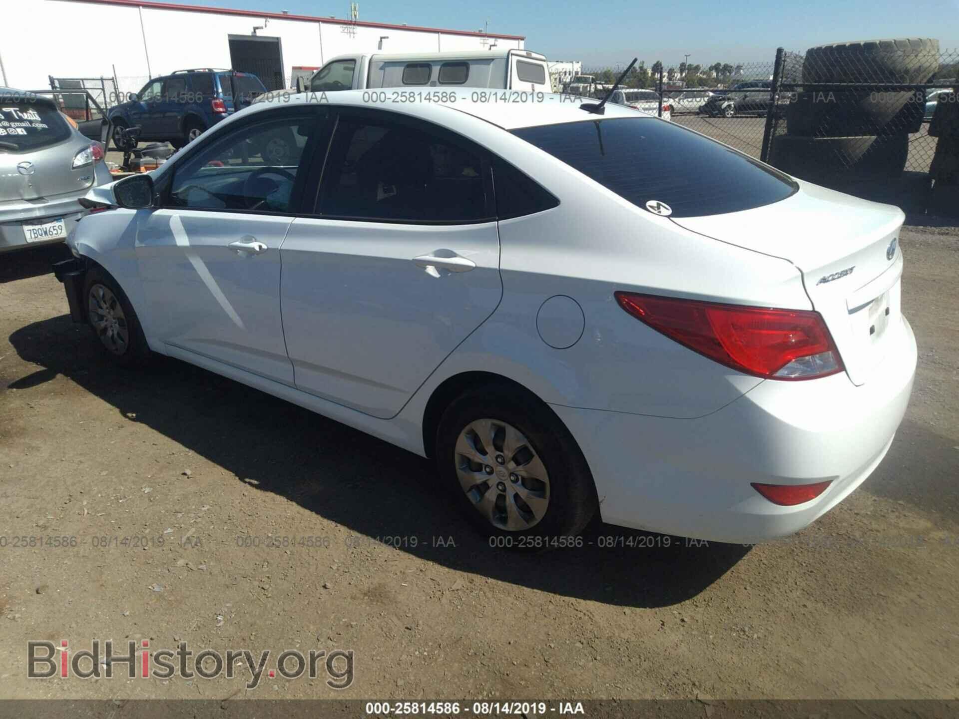 2016 HYUNDAI ACCENT - VIN: KMHCT4AE5GU034486 - Фото 3