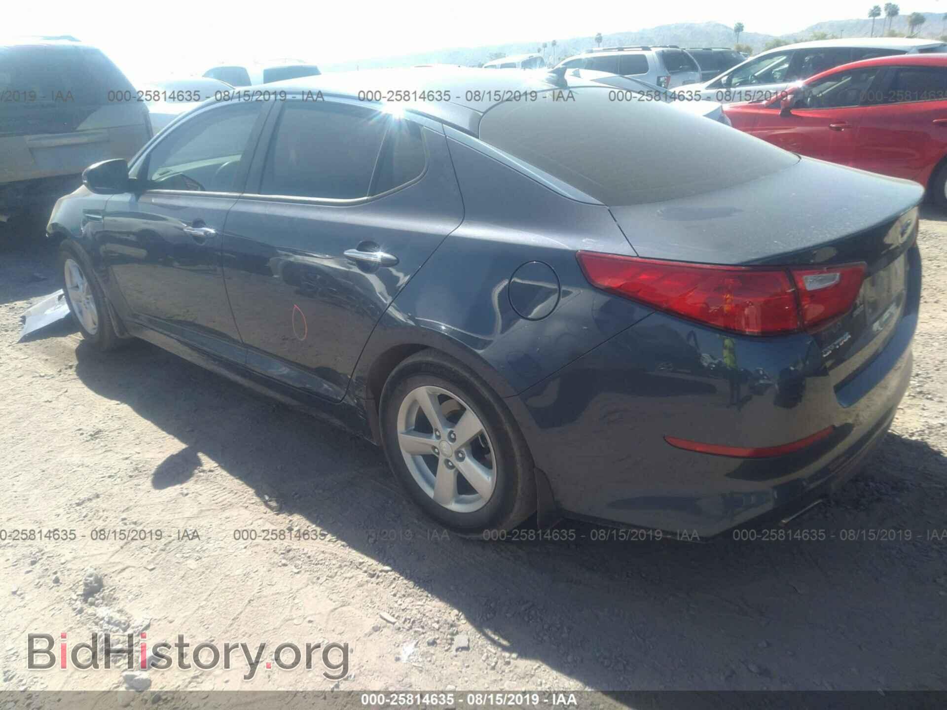 2015 KIA OPTIMA - VIN: 5XXGM4A74FG468522 - Фото 3