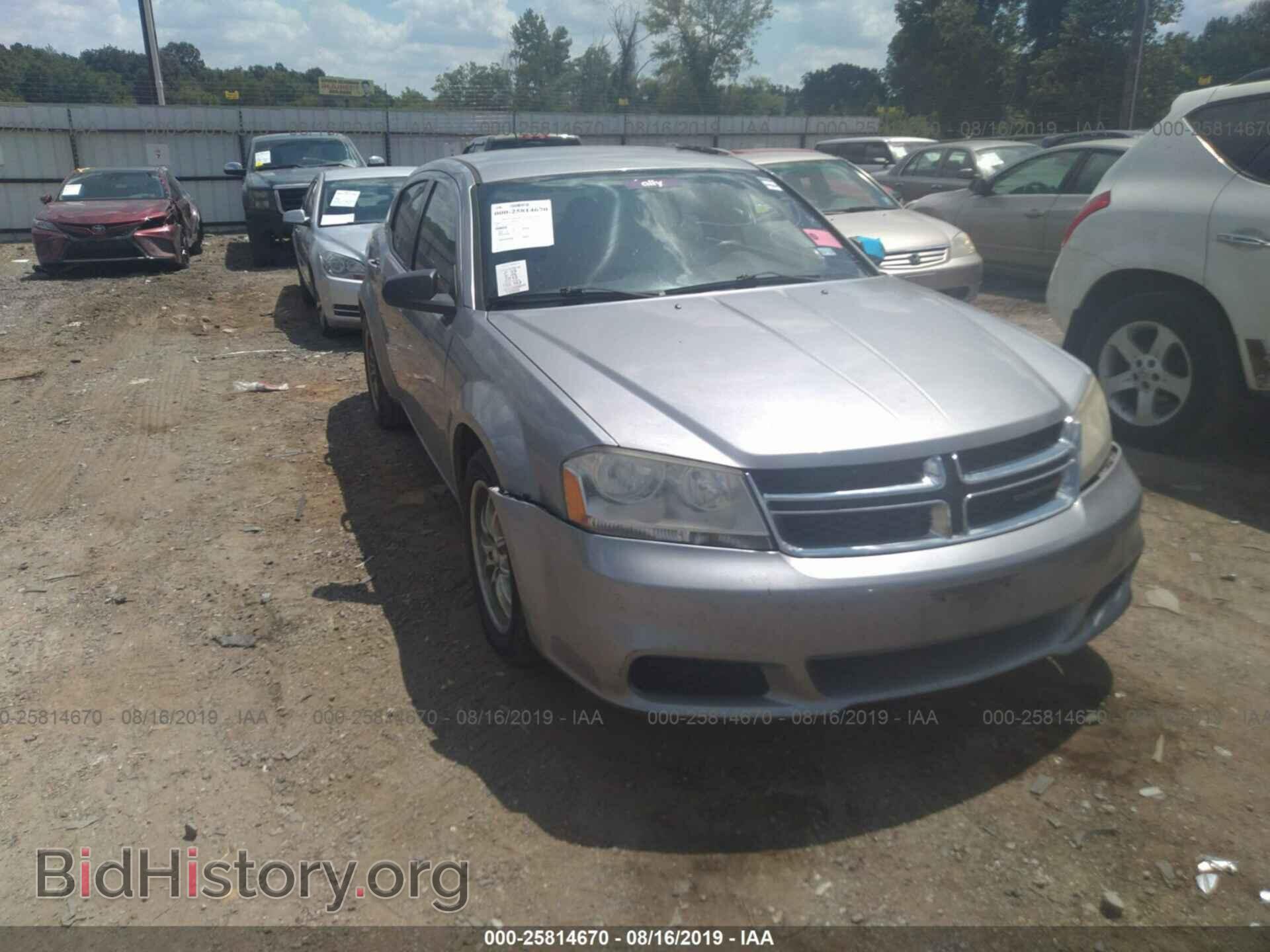 Photo 1C3CDZAB2DN637491 - DODGE AVENGER 2013