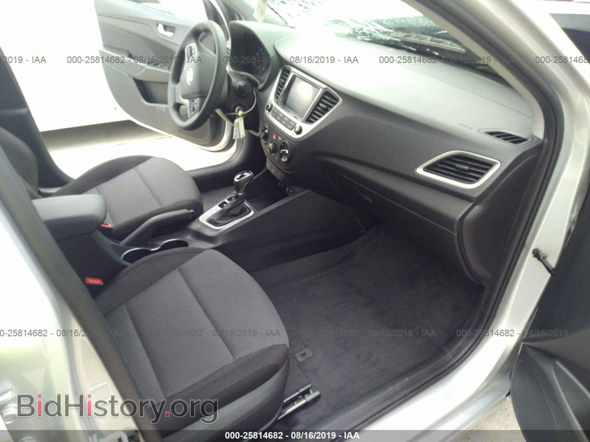 2019 HYUNDAI ACCENT - VIN: 3KPC24A35KE055707 - Фото 5