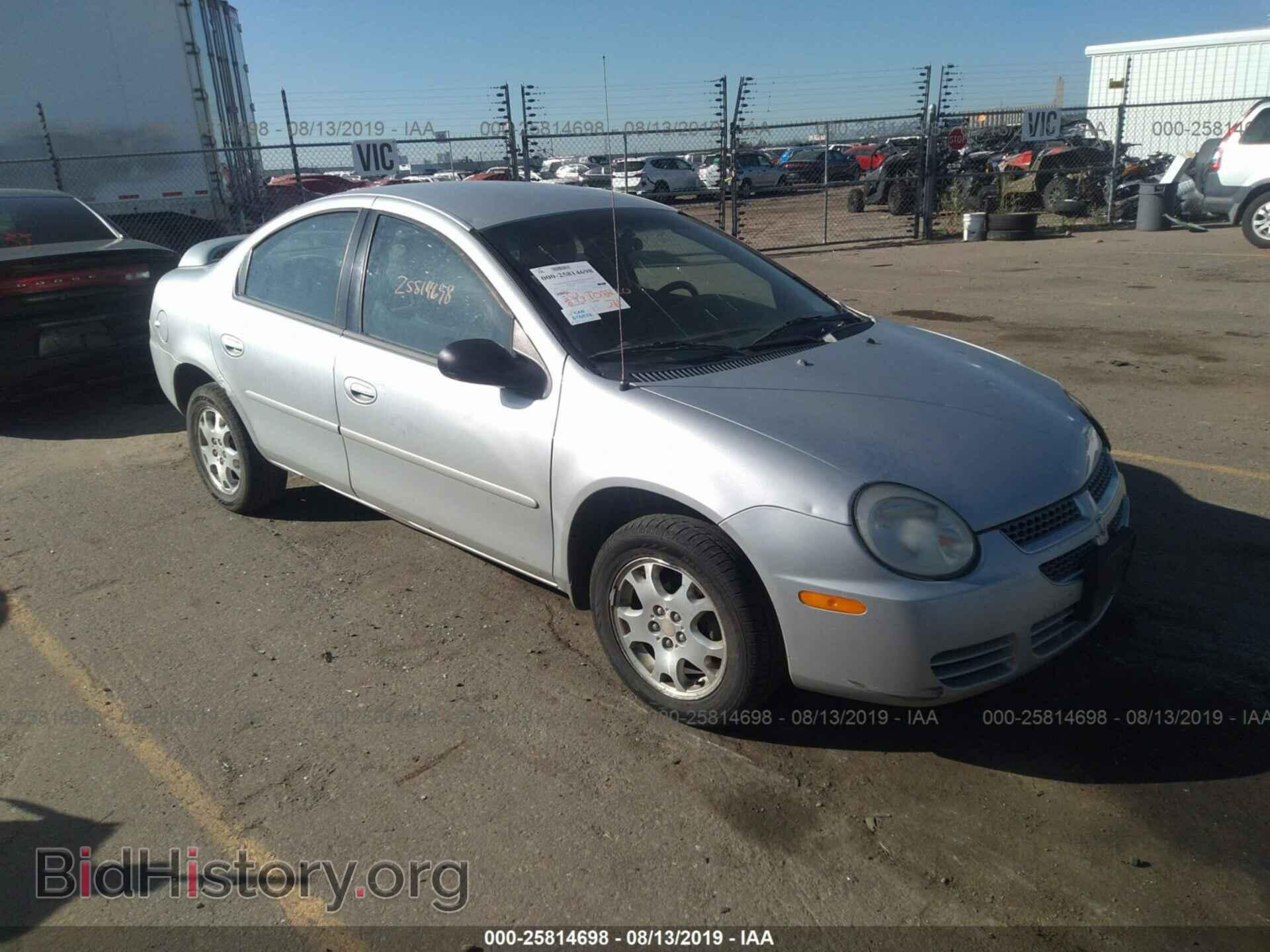 Photo 1B3ES56C25D247391 - DODGE NEON 2005