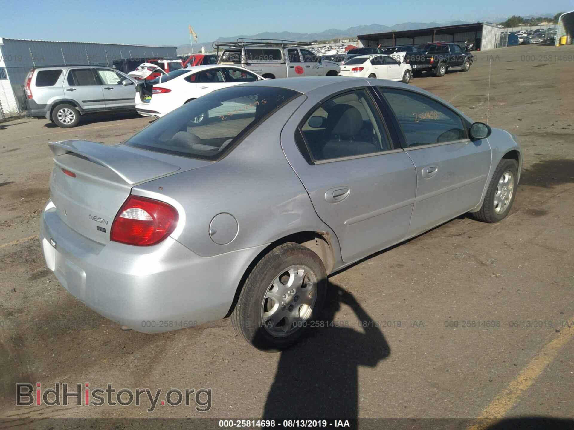 2005 DODGE NEON - VIN: 1B3ES56C25D247391 - Фото 4
