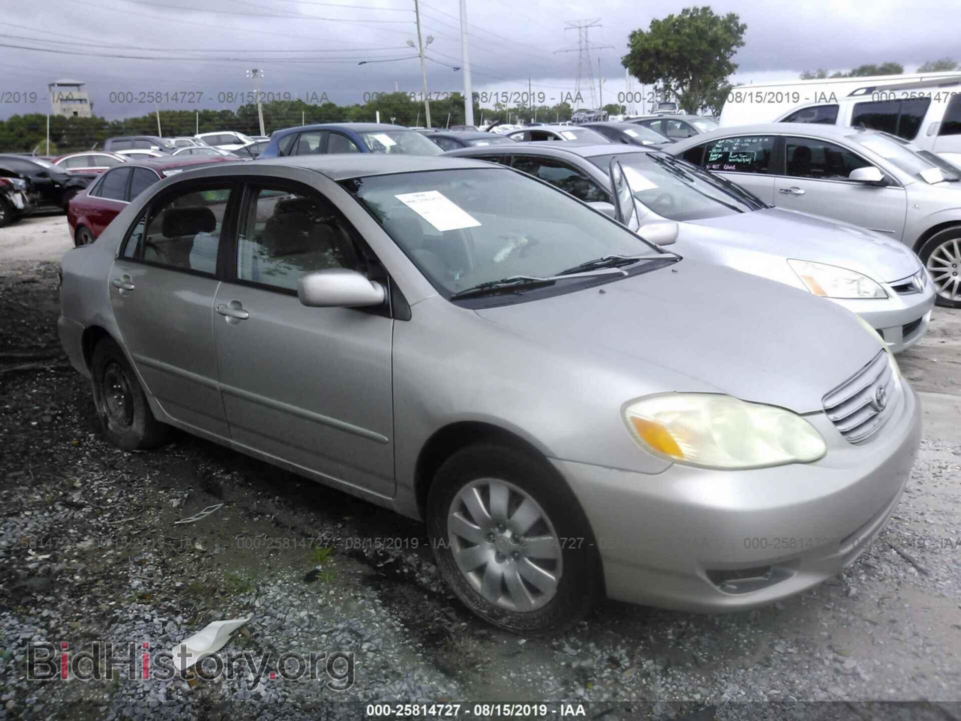 Photo 1NXBR32E53Z059241 - TOYOTA COROLLA 2003