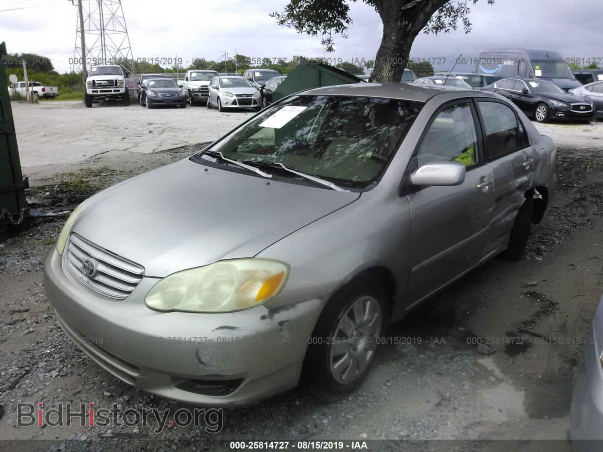2003 TOYOTA COROLLA - VIN: 1NXBR32E53Z059241 - Фото 2