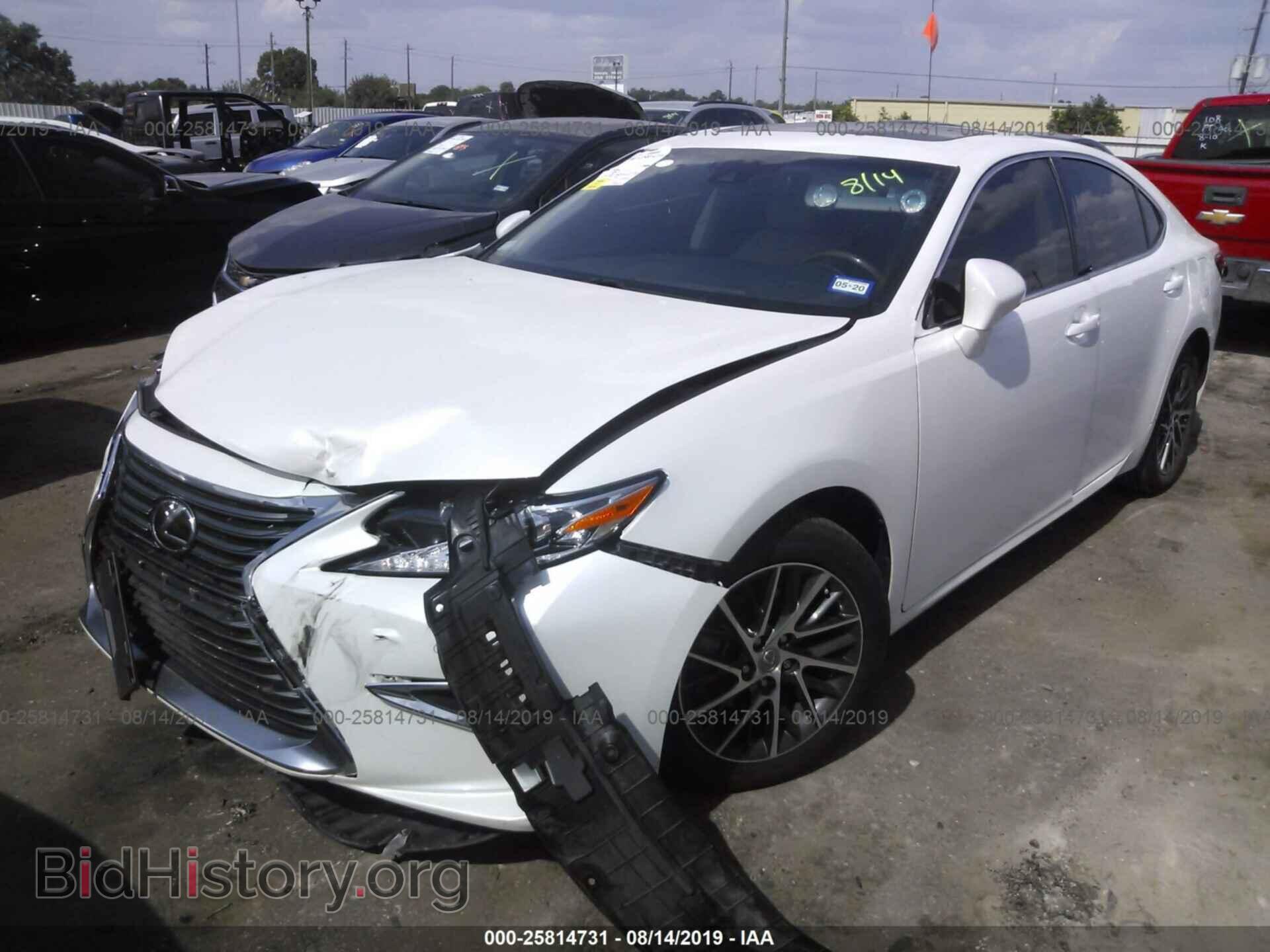 2016 LEXUS ES - VIN: JTHBK1GG7G2237478 - Фото 2