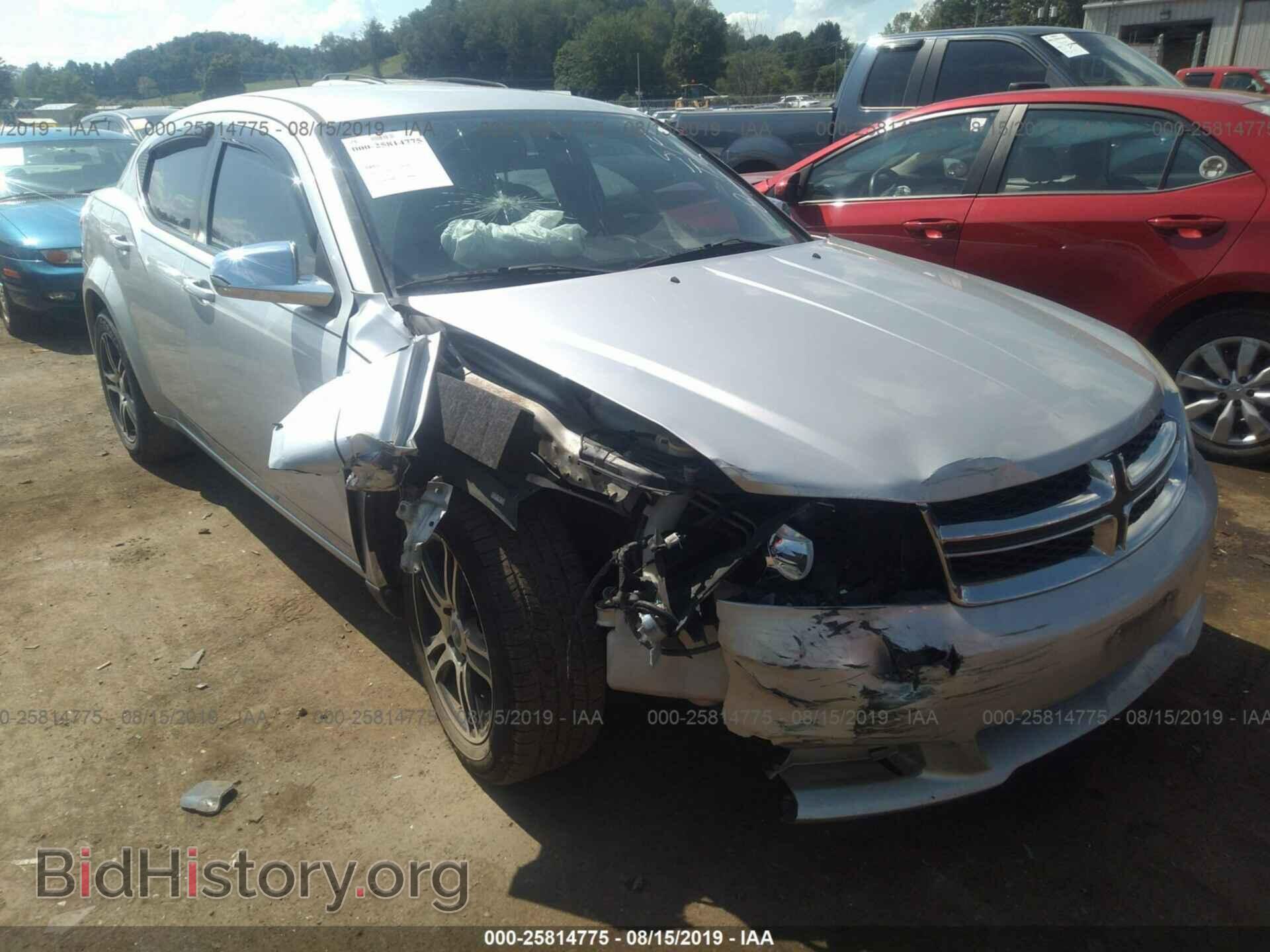 Photo 1C3CDZAB7CN102932 - DODGE AVENGER 2012