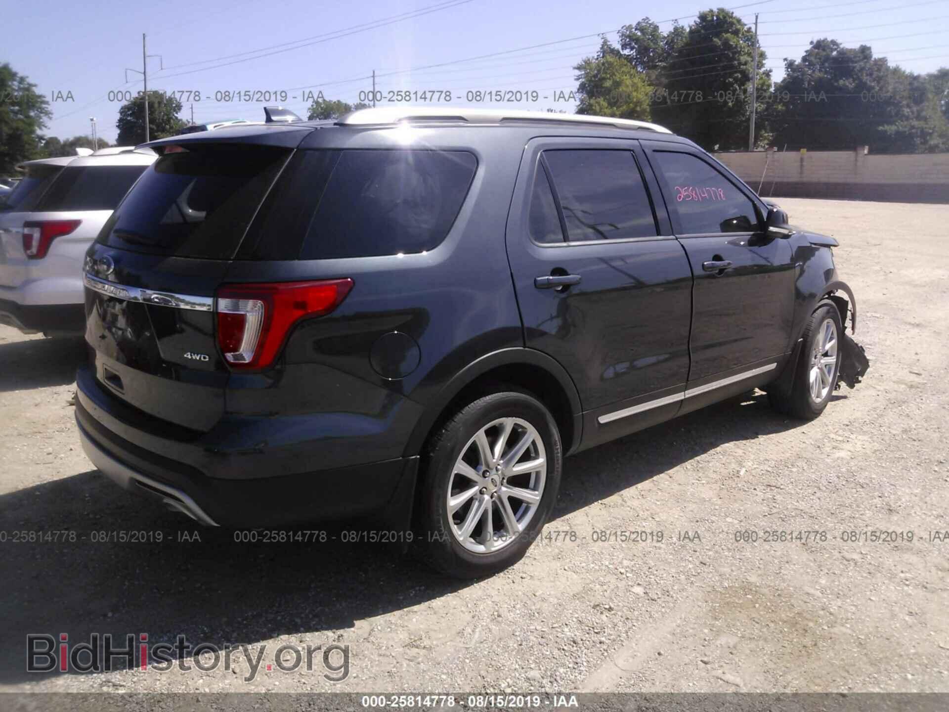 2017 FORD EXPLORER - VIN: 1FM5K8D84HGB39738 - Фото 4