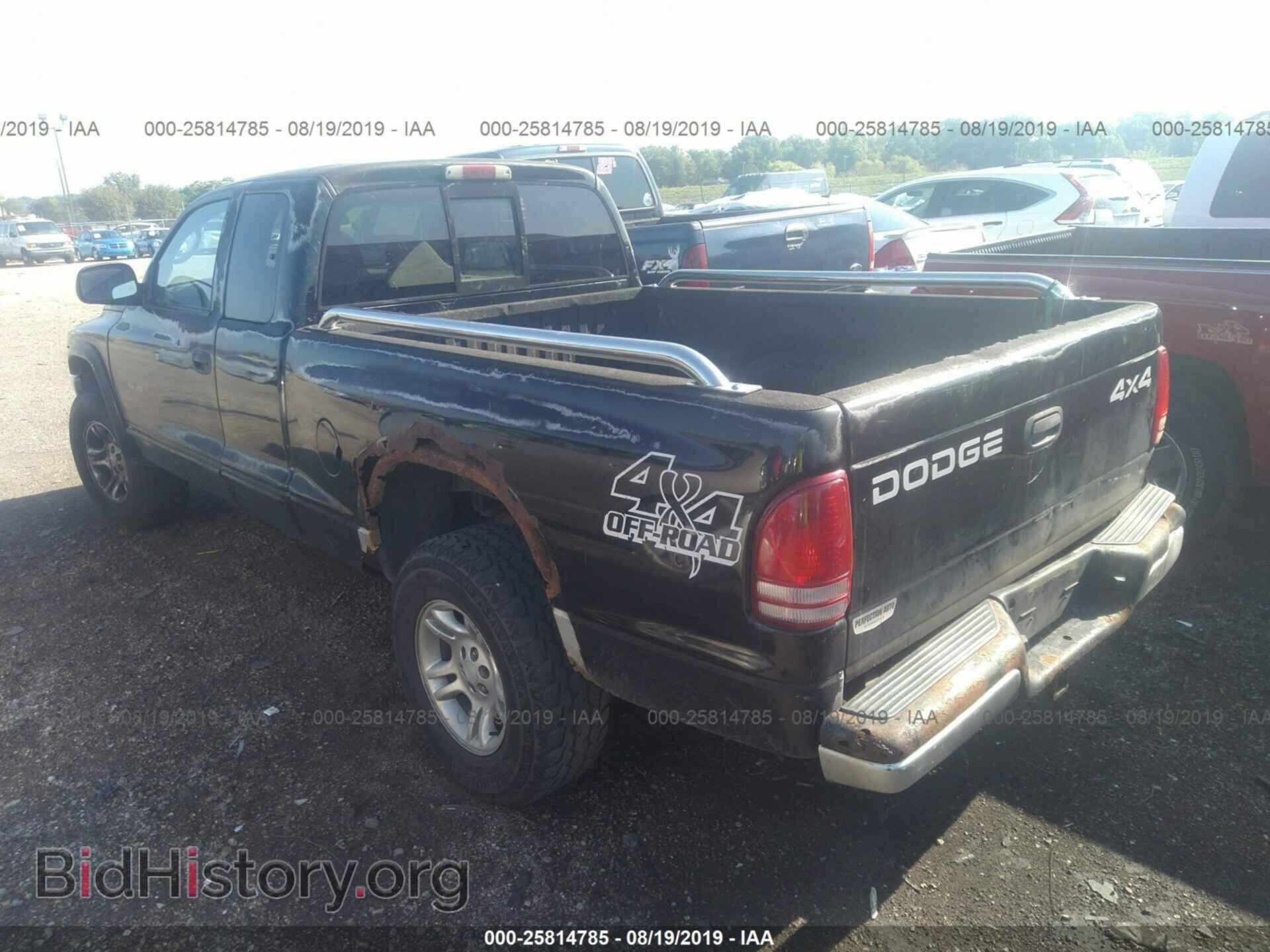 2002 DODGE DAKOTA - VIN: 1B7GG42N12S581476 - Фото 3