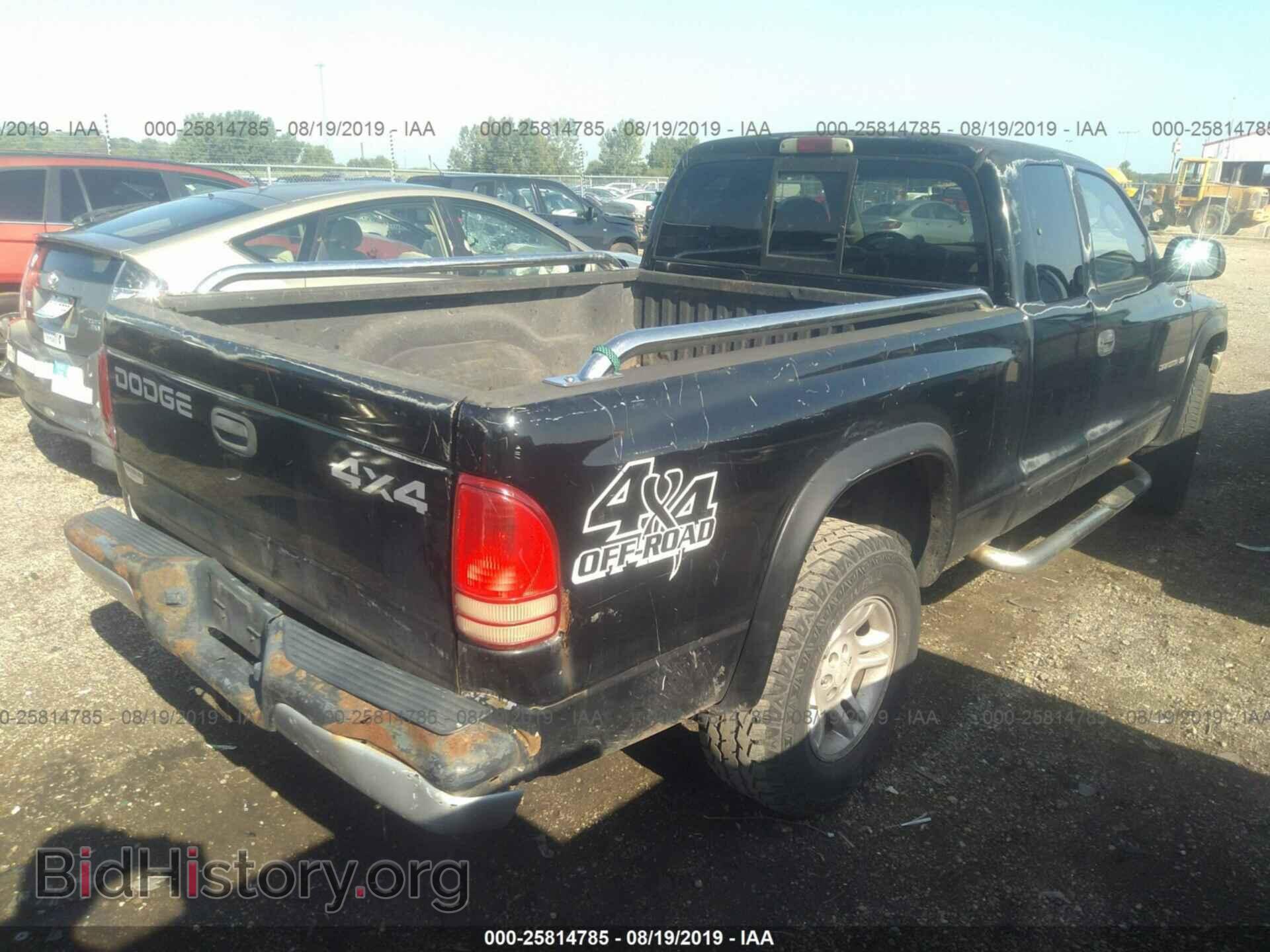 2002 DODGE DAKOTA - VIN: 1B7GG42N12S581476 - Фото 4