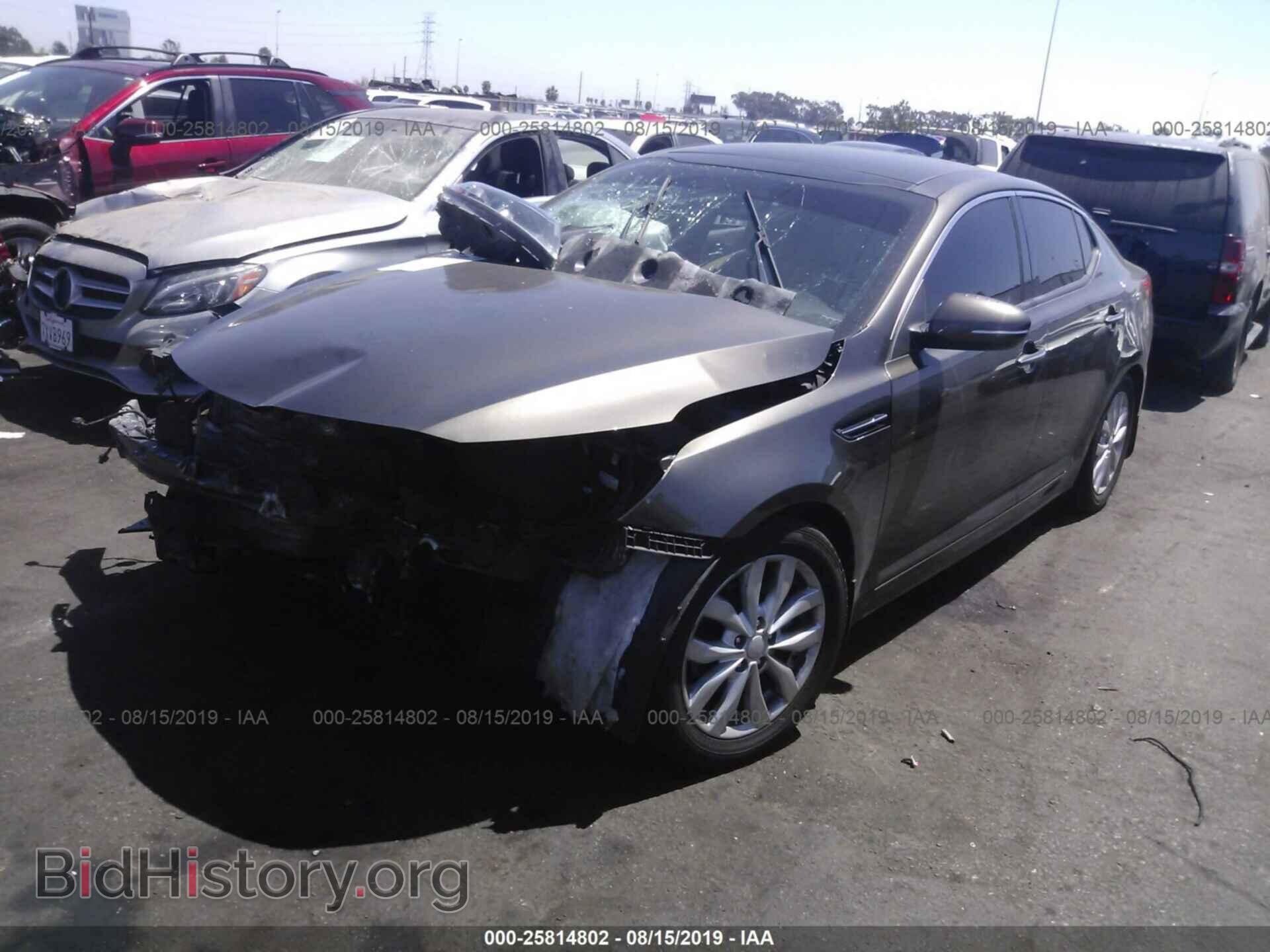 2015 KIA OPTIMA - VIN: 5XXGN4A75FG406379 - Фото 2