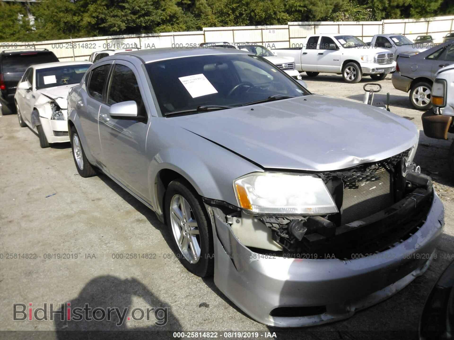 Фотография 1C3CDZCB2CN219802 - DODGE AVENGER 2012