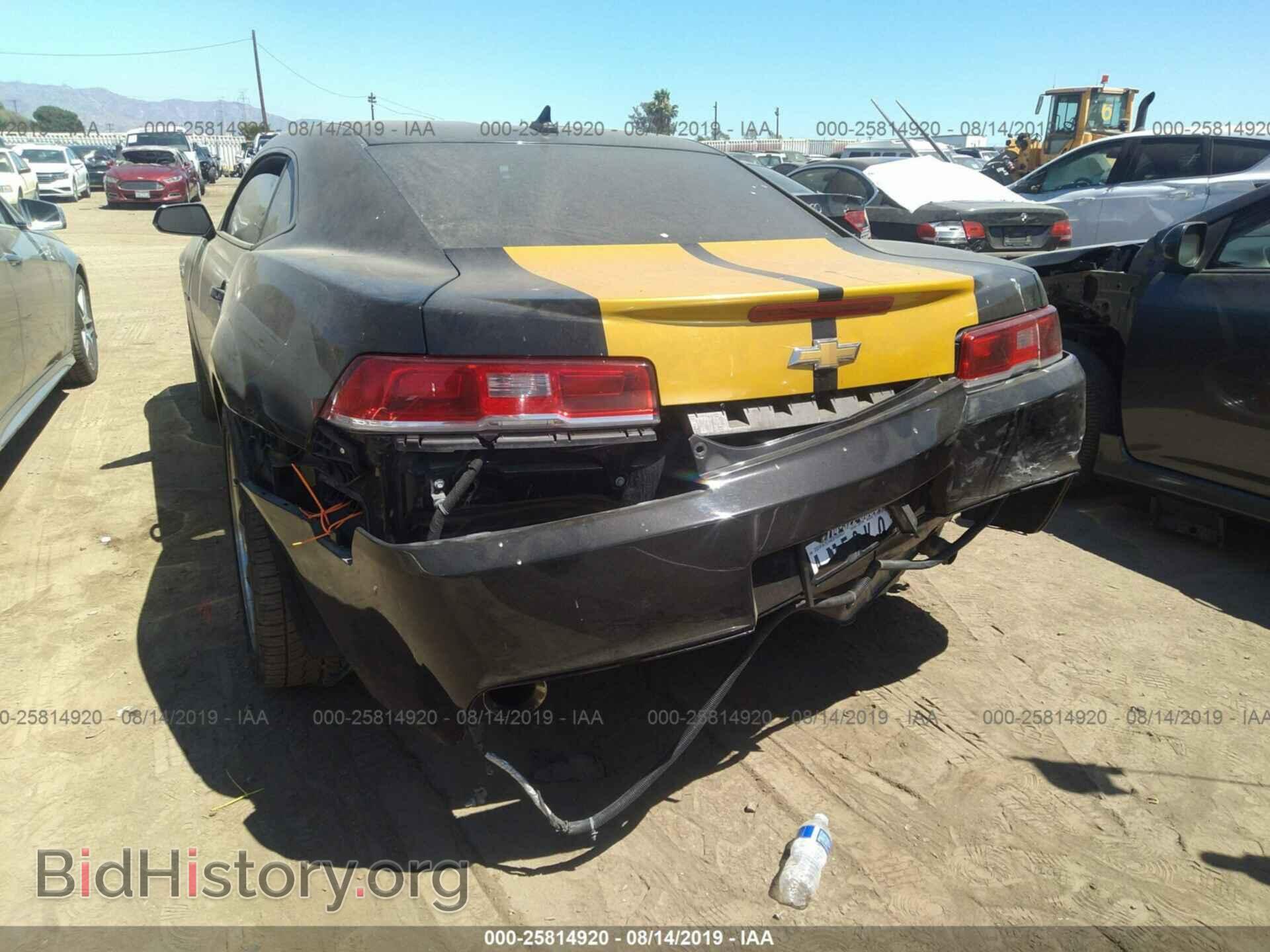 2014 CHEVROLET CAMARO - VIN: 2G1FA1E34E9192433 - Фото 6