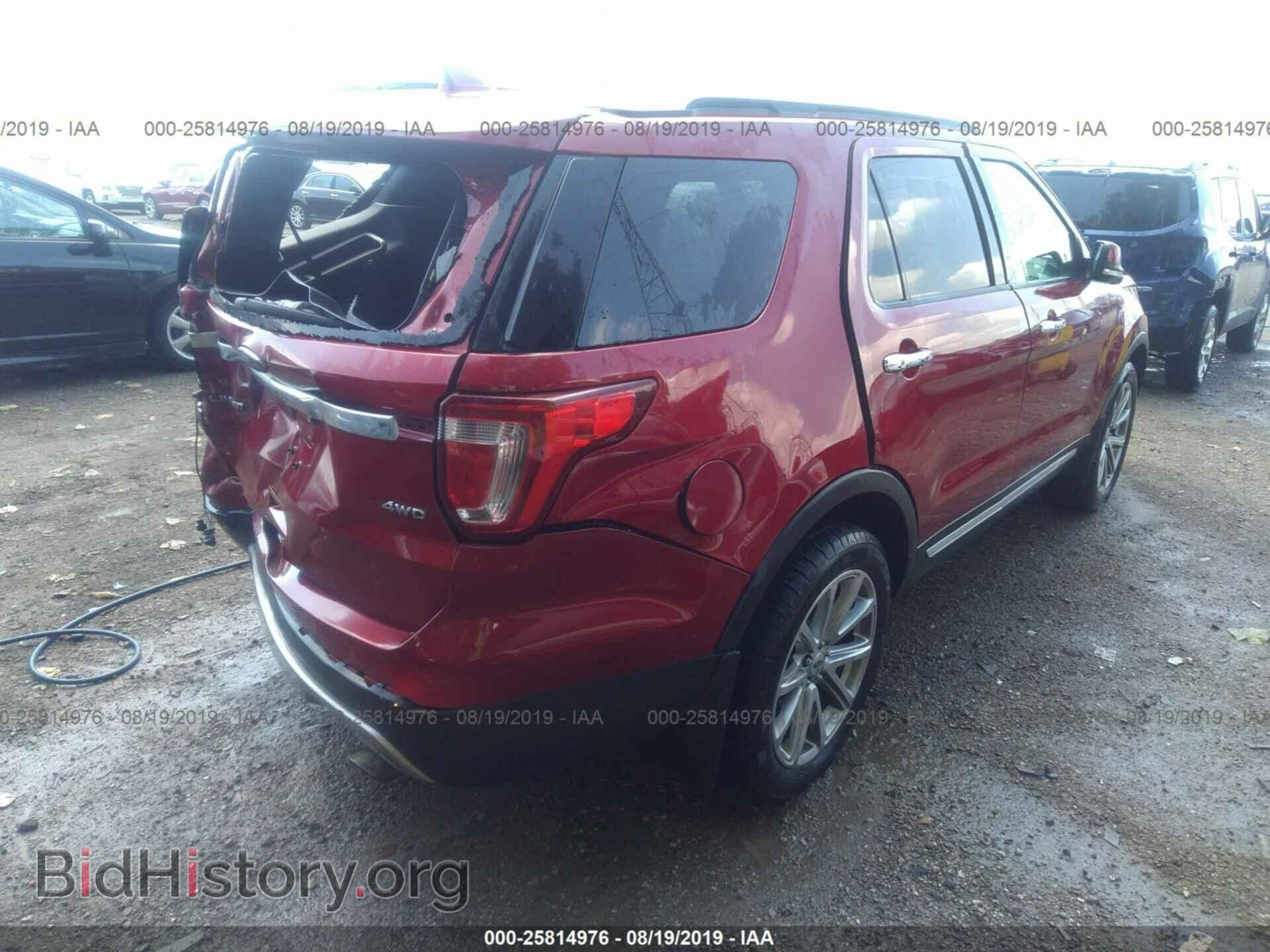 2017 FORD EXPLORER - VIN: 1FM5K8F83HGC92155 - Photo 4