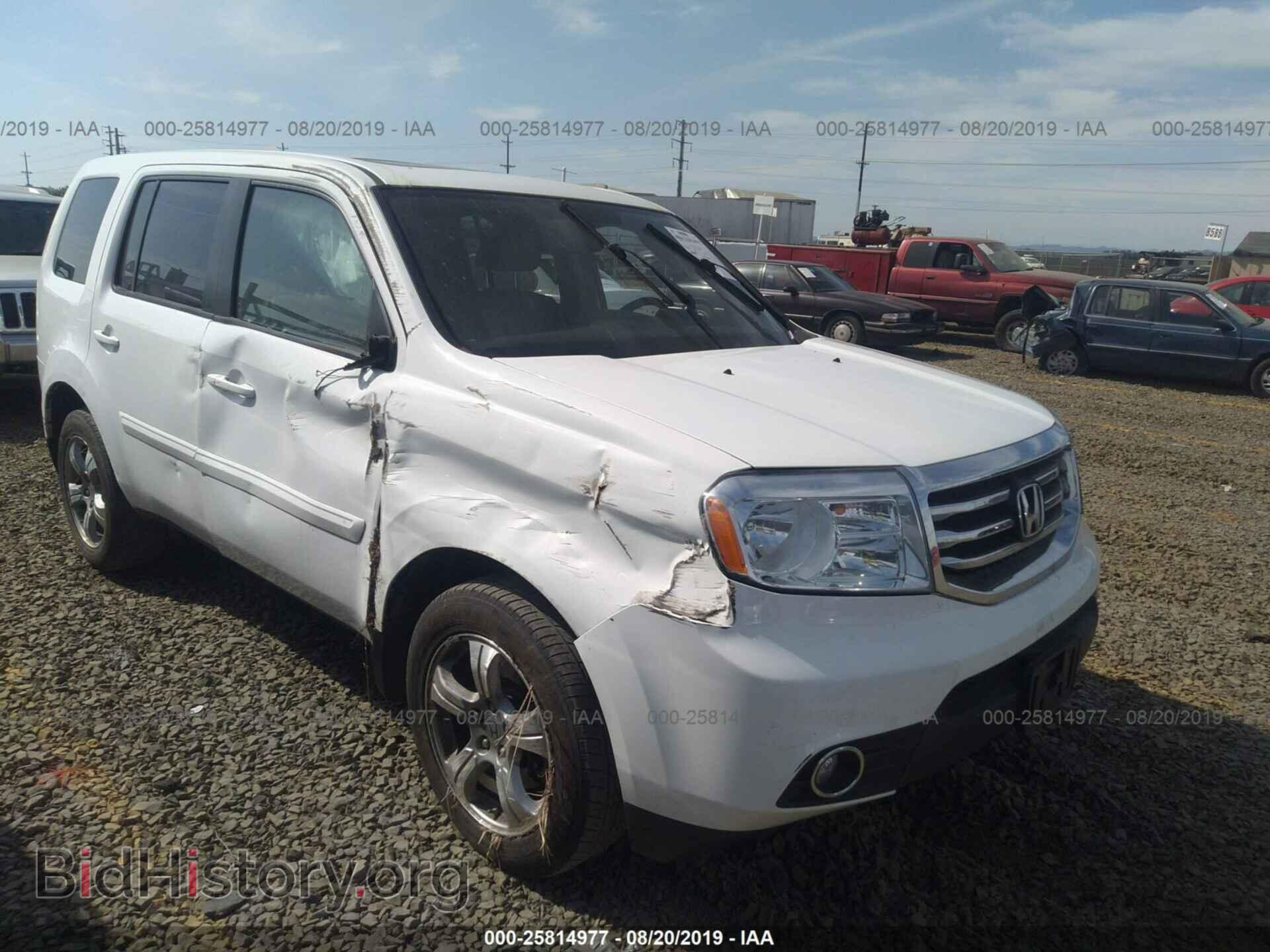 Photo 5FNYF4H52DB028902 - HONDA PILOT 2013
