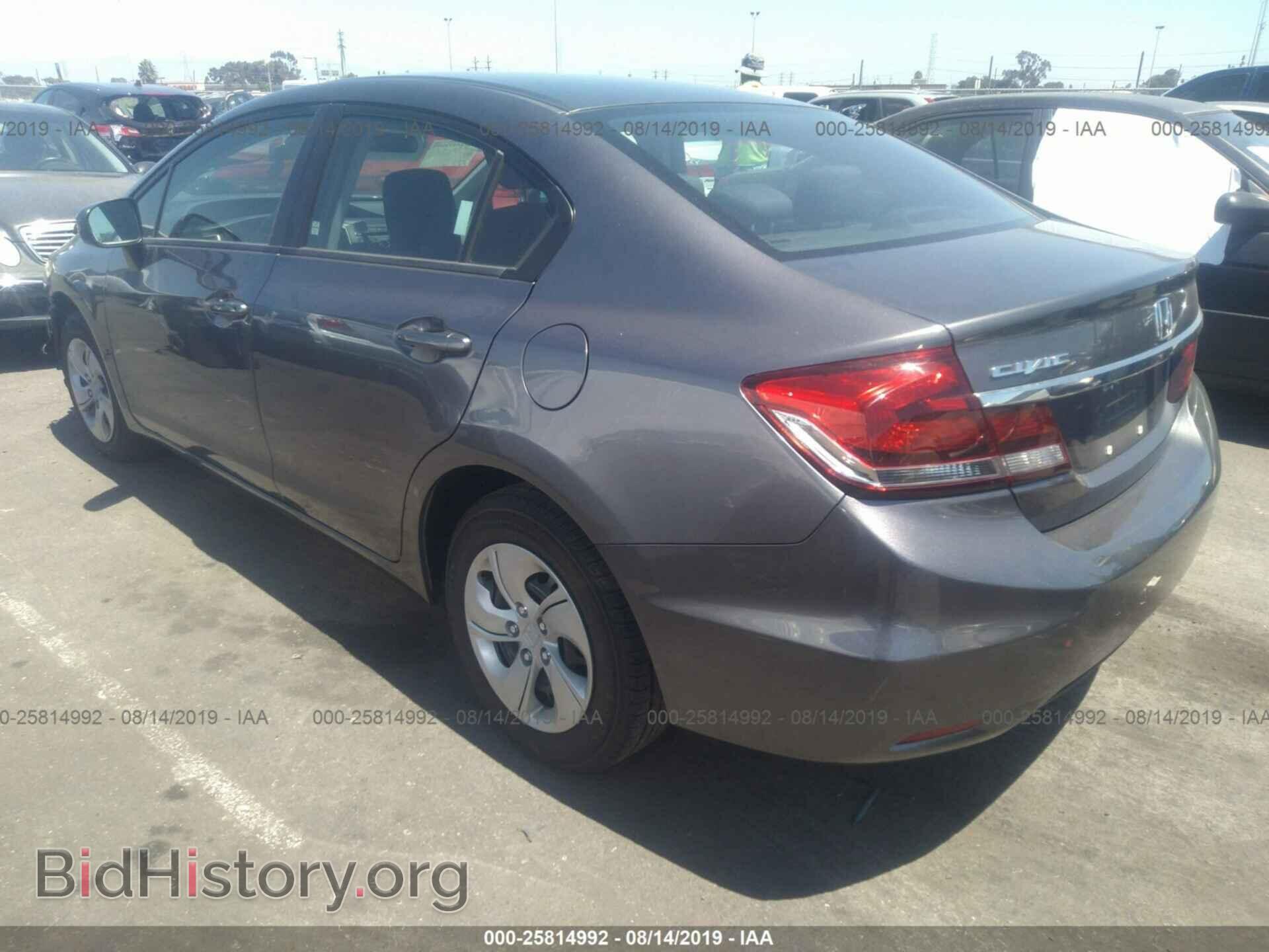 2014 HONDA CIVIC - VIN: 19XFB2F54EE266378 - Фото 3